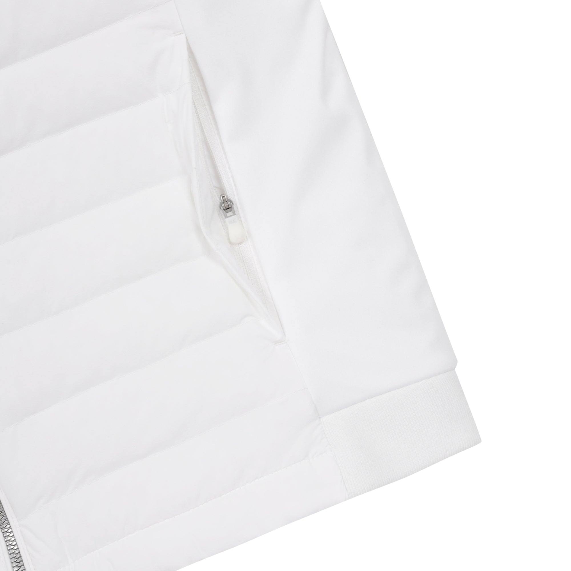 MEN フーディーハイブリッドジャケット ホワイト