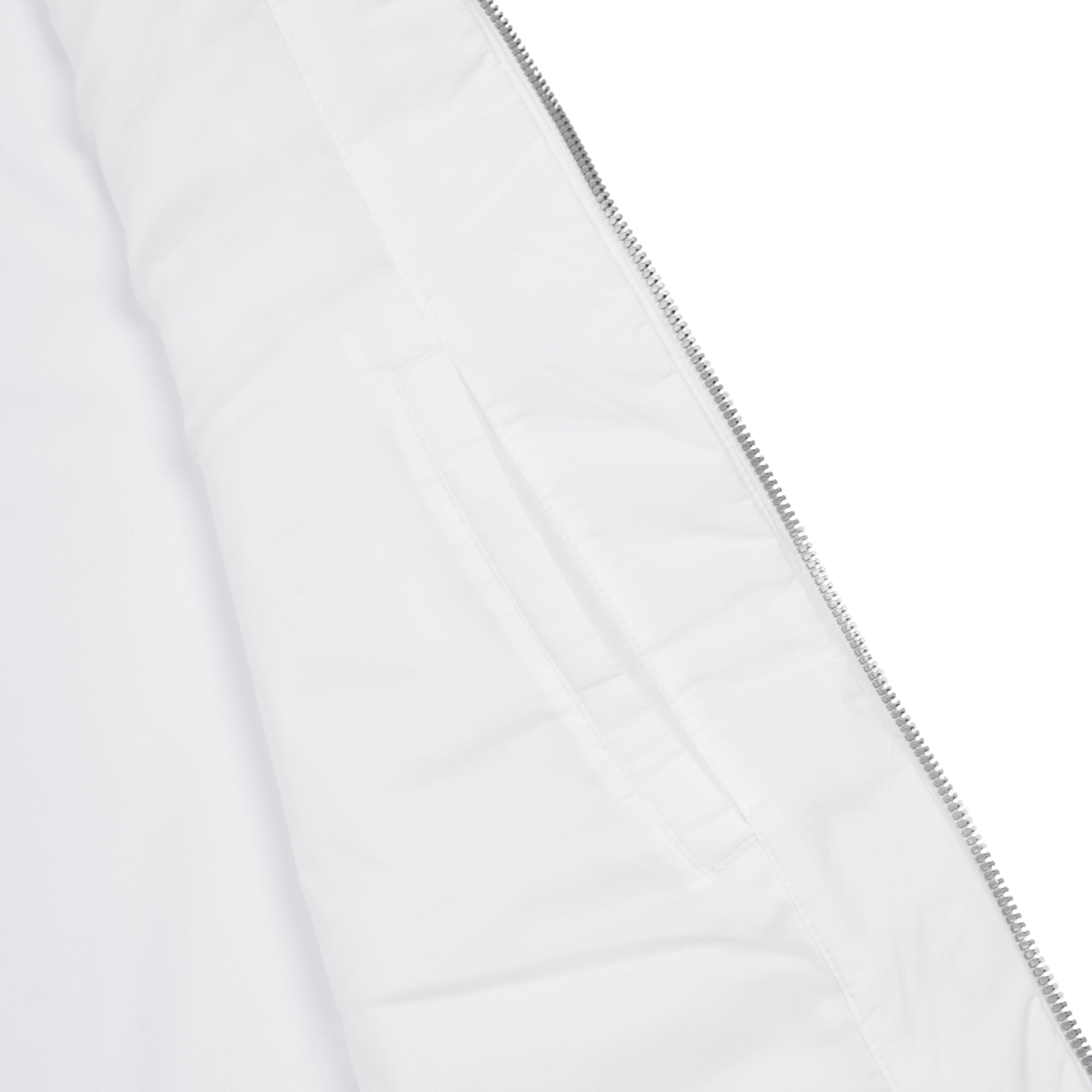 MEN フーディーハイブリッドジャケット ホワイト