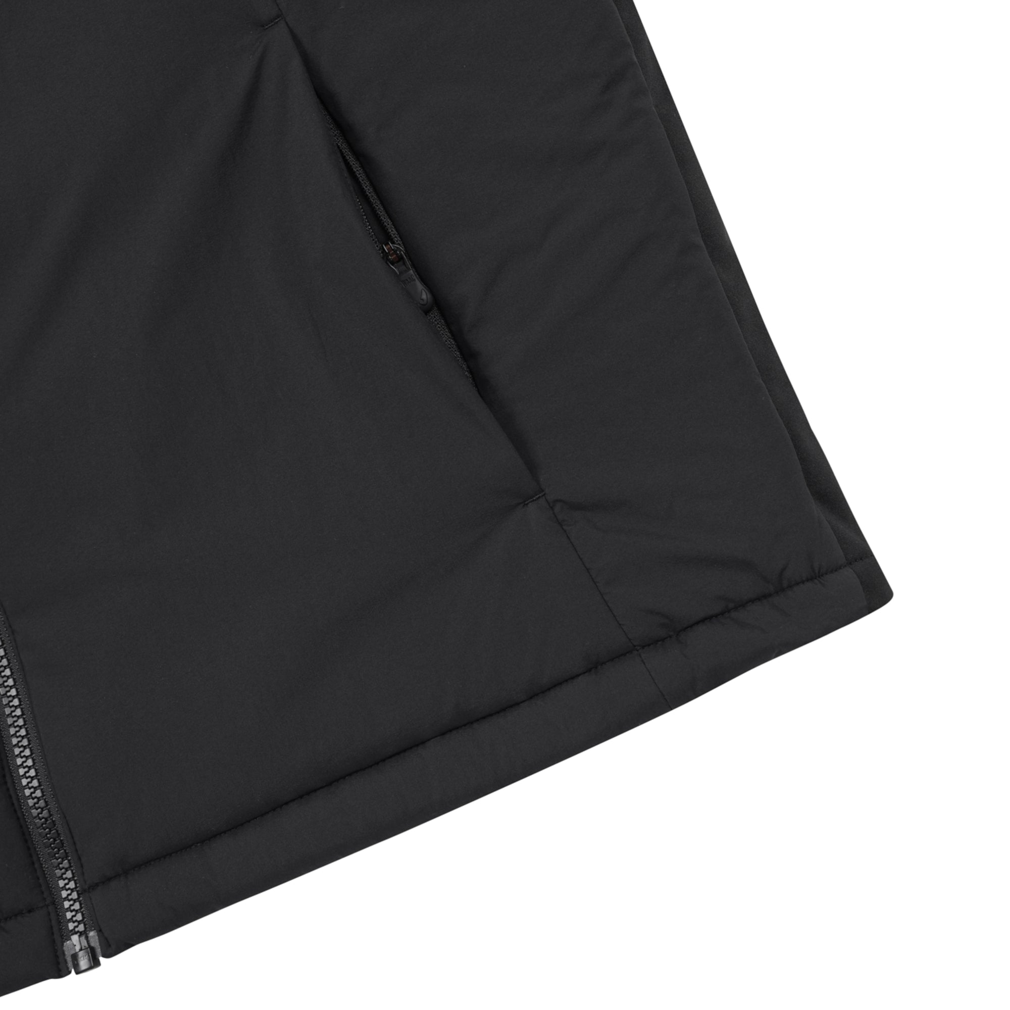 MEN ハイブリッドフルジップブルゾン ブラック