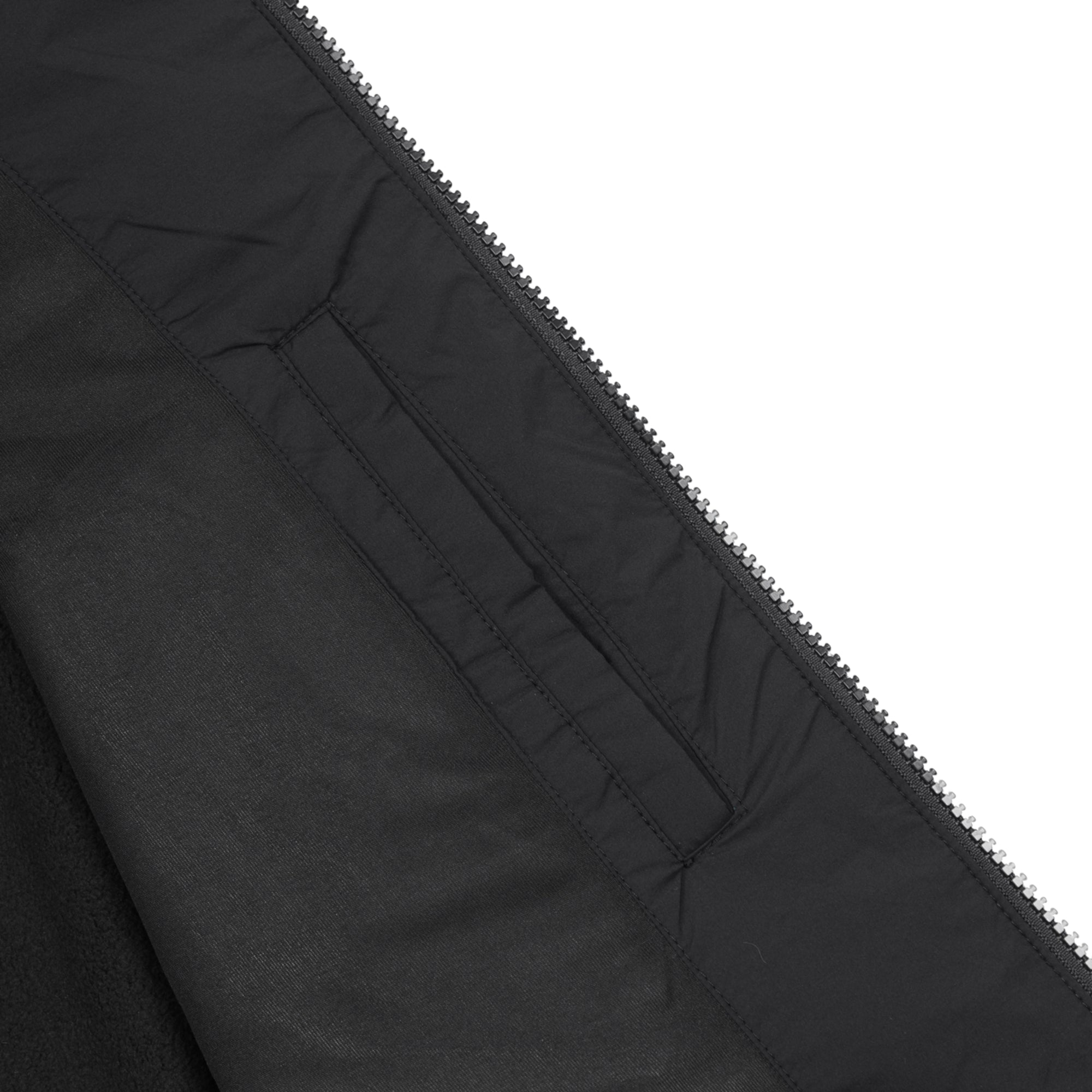 MEN ハイブリッドフルジップブルゾン ブラック