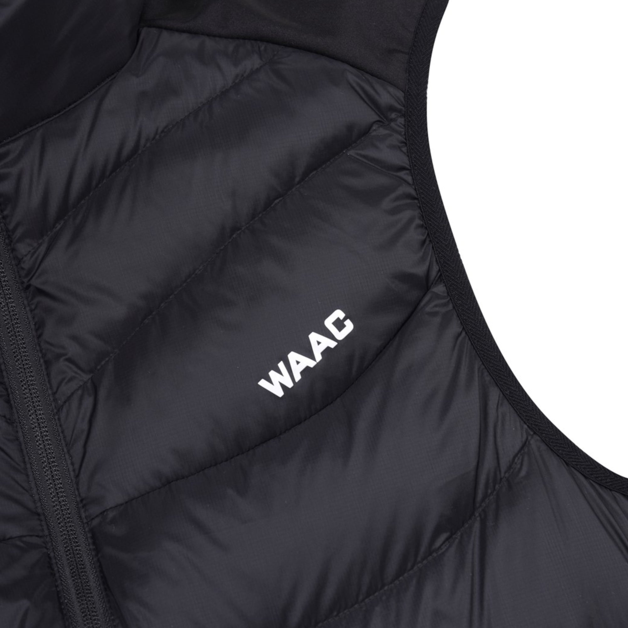 MEN ハイブリッドダウンベスト ブラック