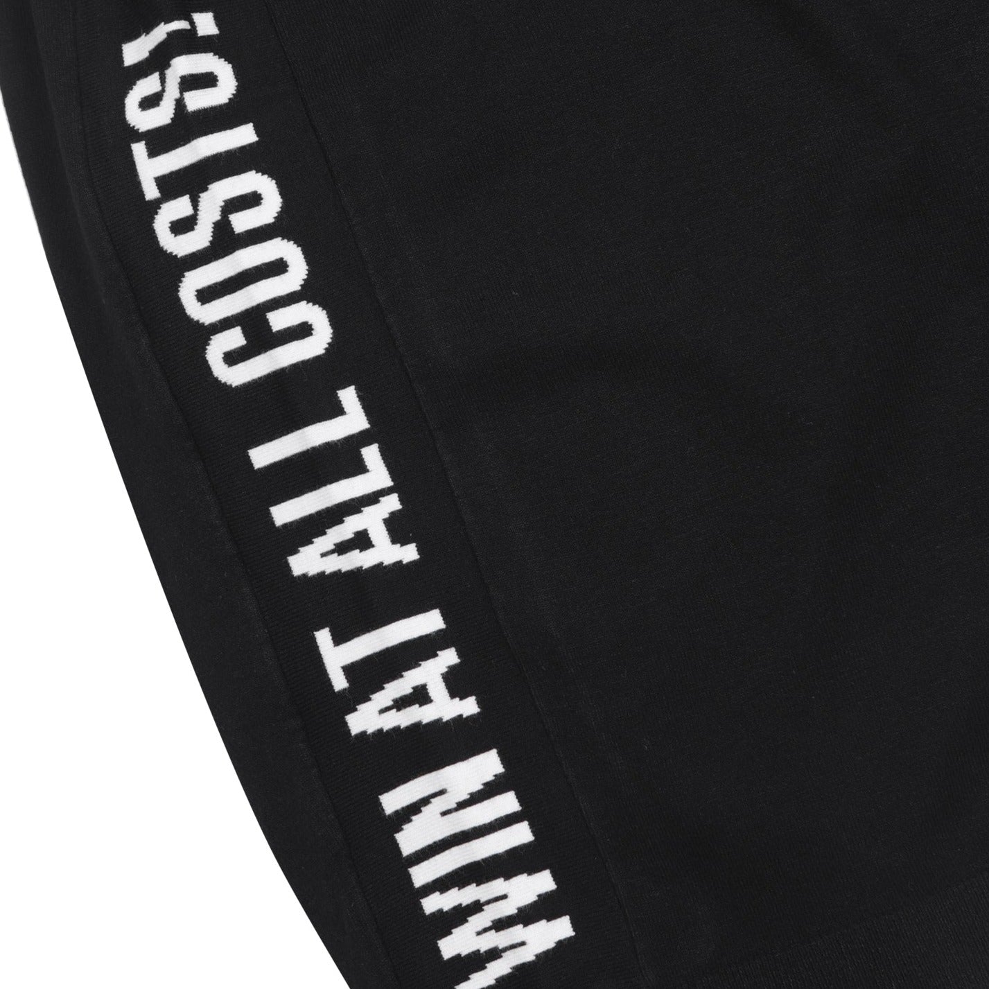 MENS ソリッドラウンドネックベスト ブラック/072334701