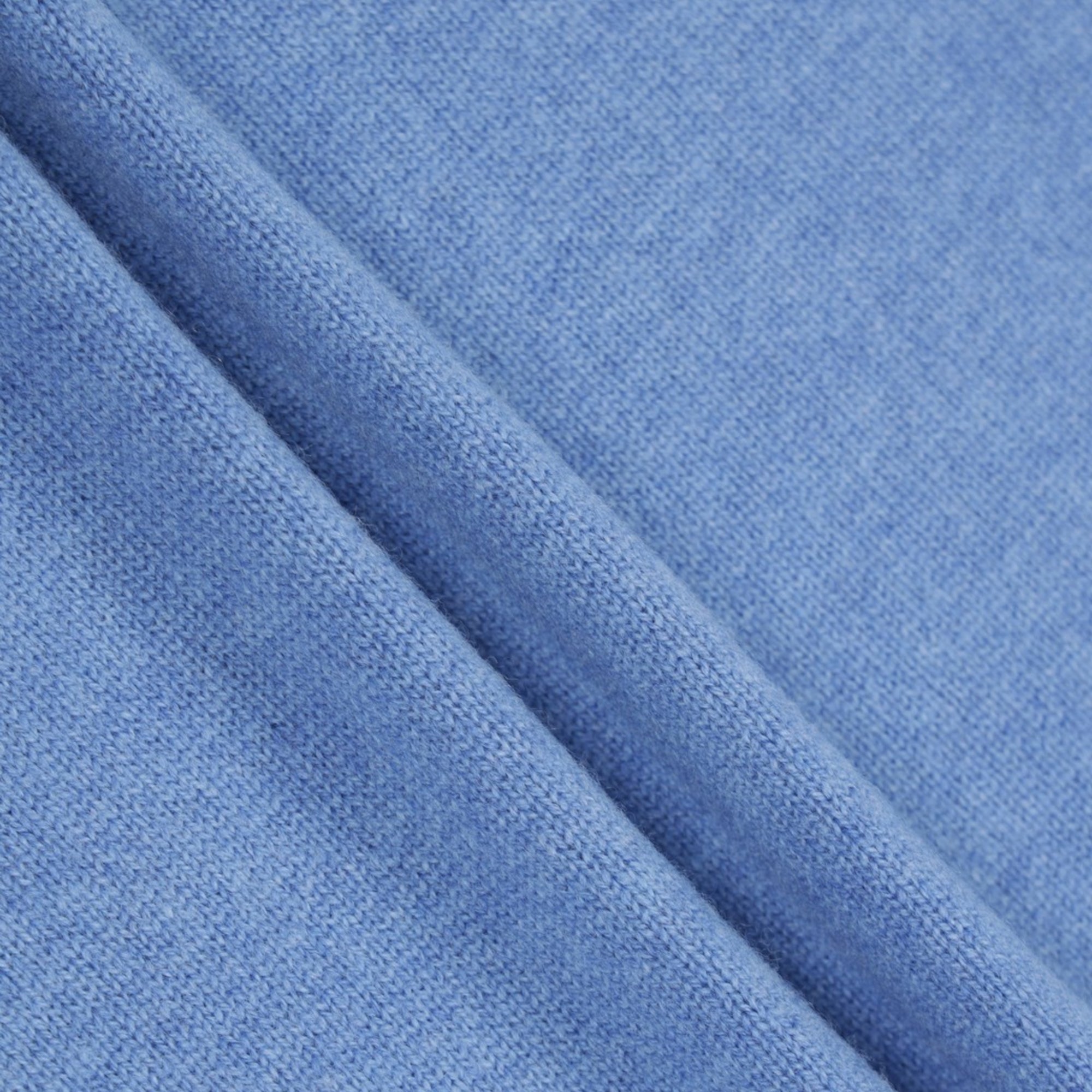 MENS カシミヤクルーネックセーター ライトブルー/072342740