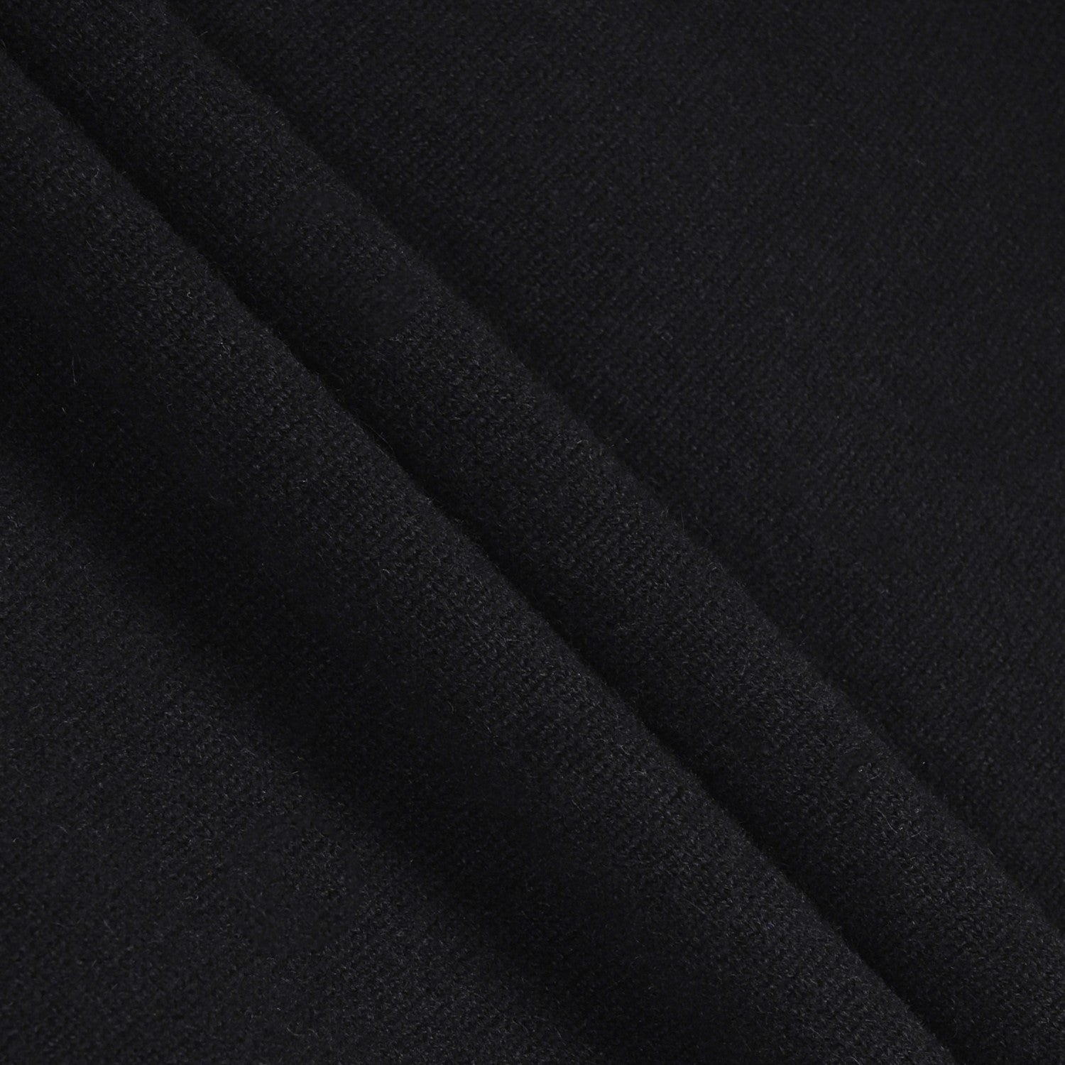 MEN バックロゴタートルネック ブラック