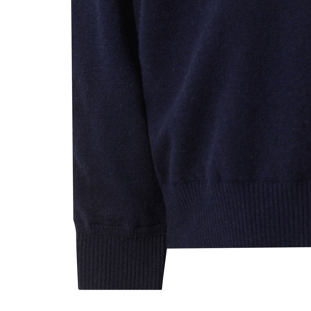 MEN BEANIE WAACKYセーター ネイビー