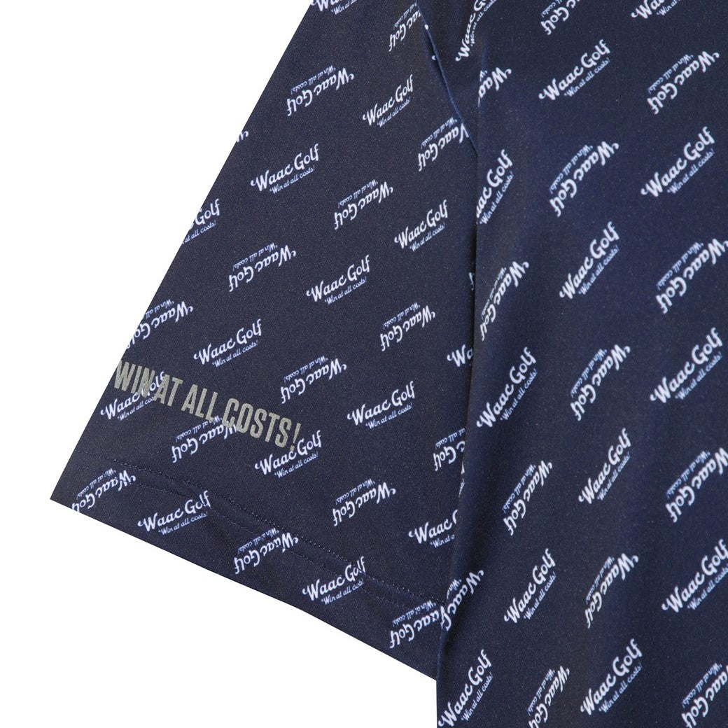 MEN レトロロゴポロシャツ ブラック