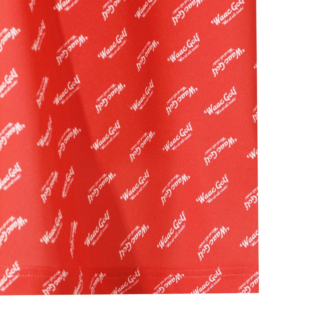 MEN レトロロゴポロシャツ レッド