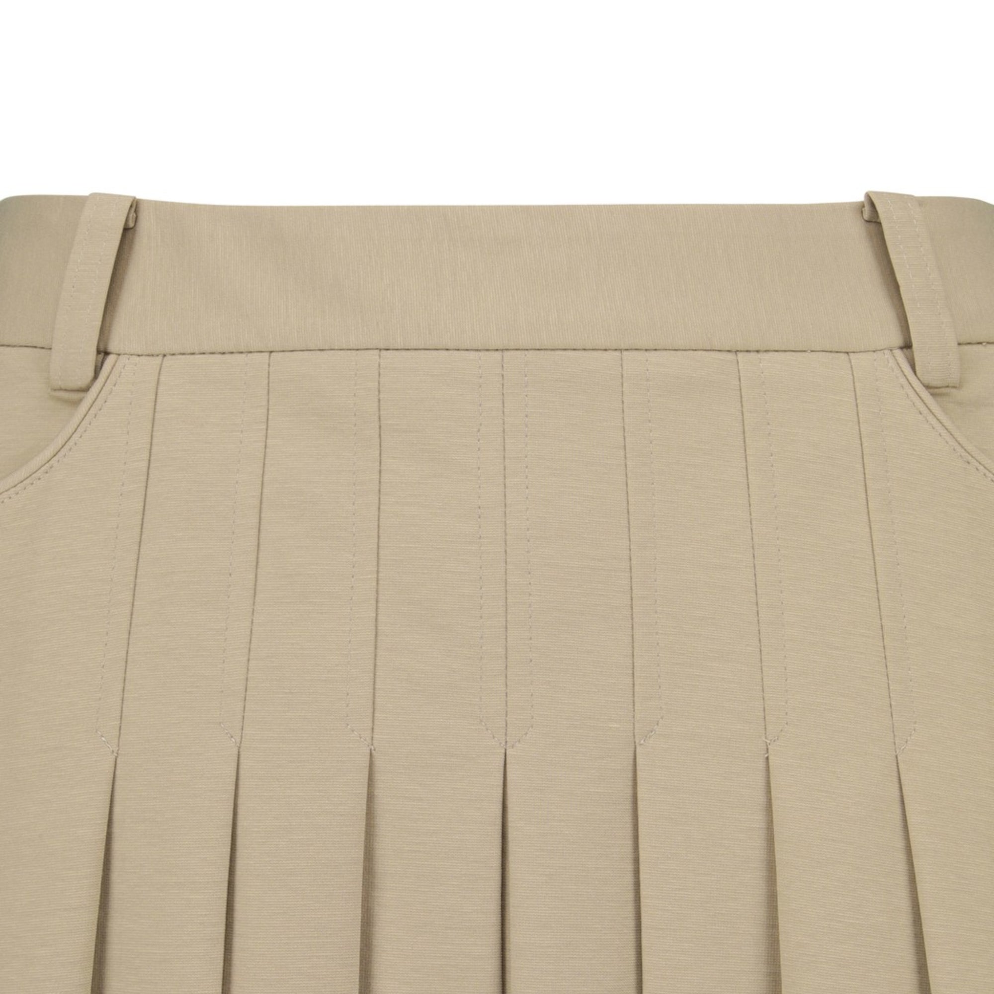 WOMENS プリーツスカート ベージュ/072344350