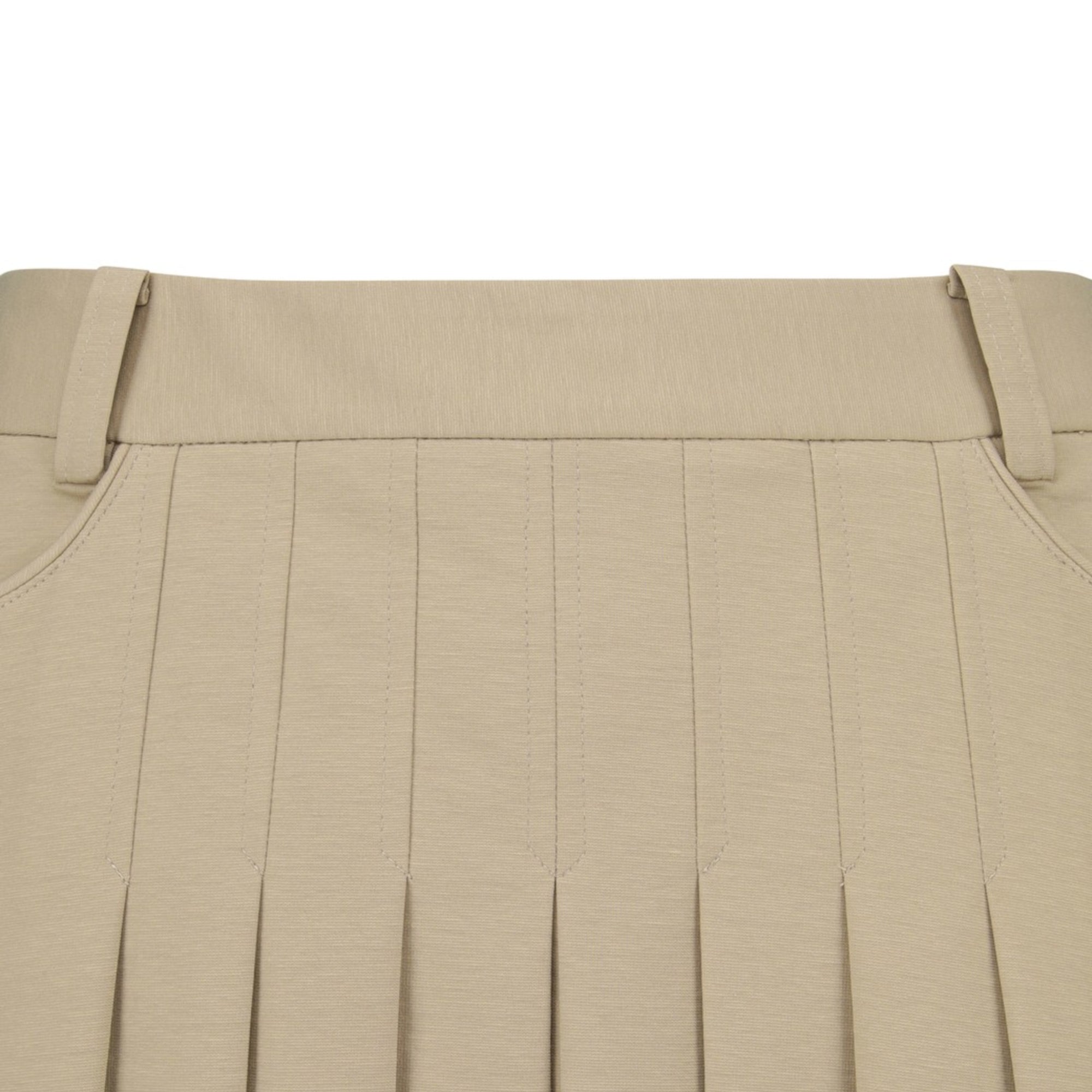 WOMENS プリーツスカート ベージュ/072344350