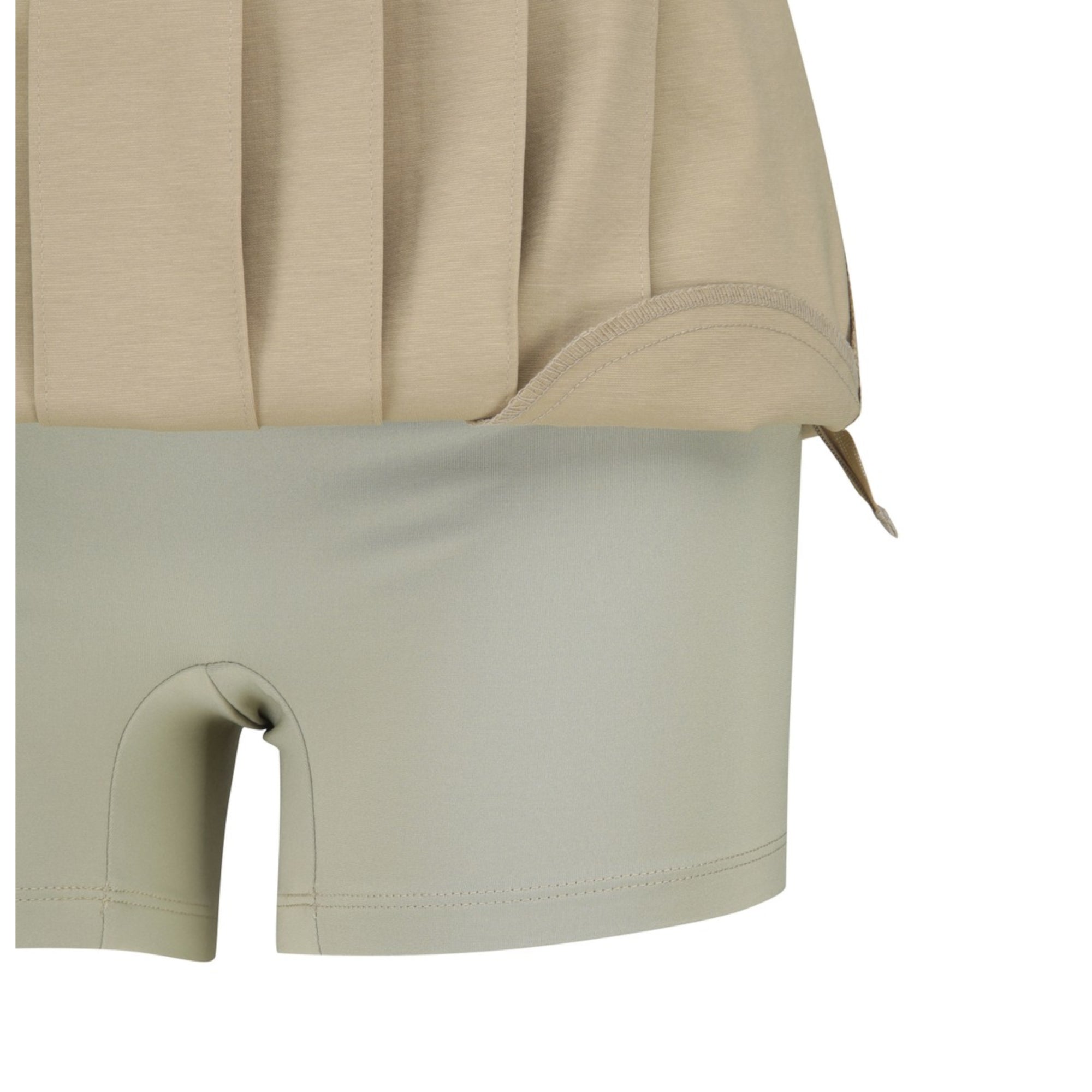 WOMENS プリーツスカート ベージュ/072344350