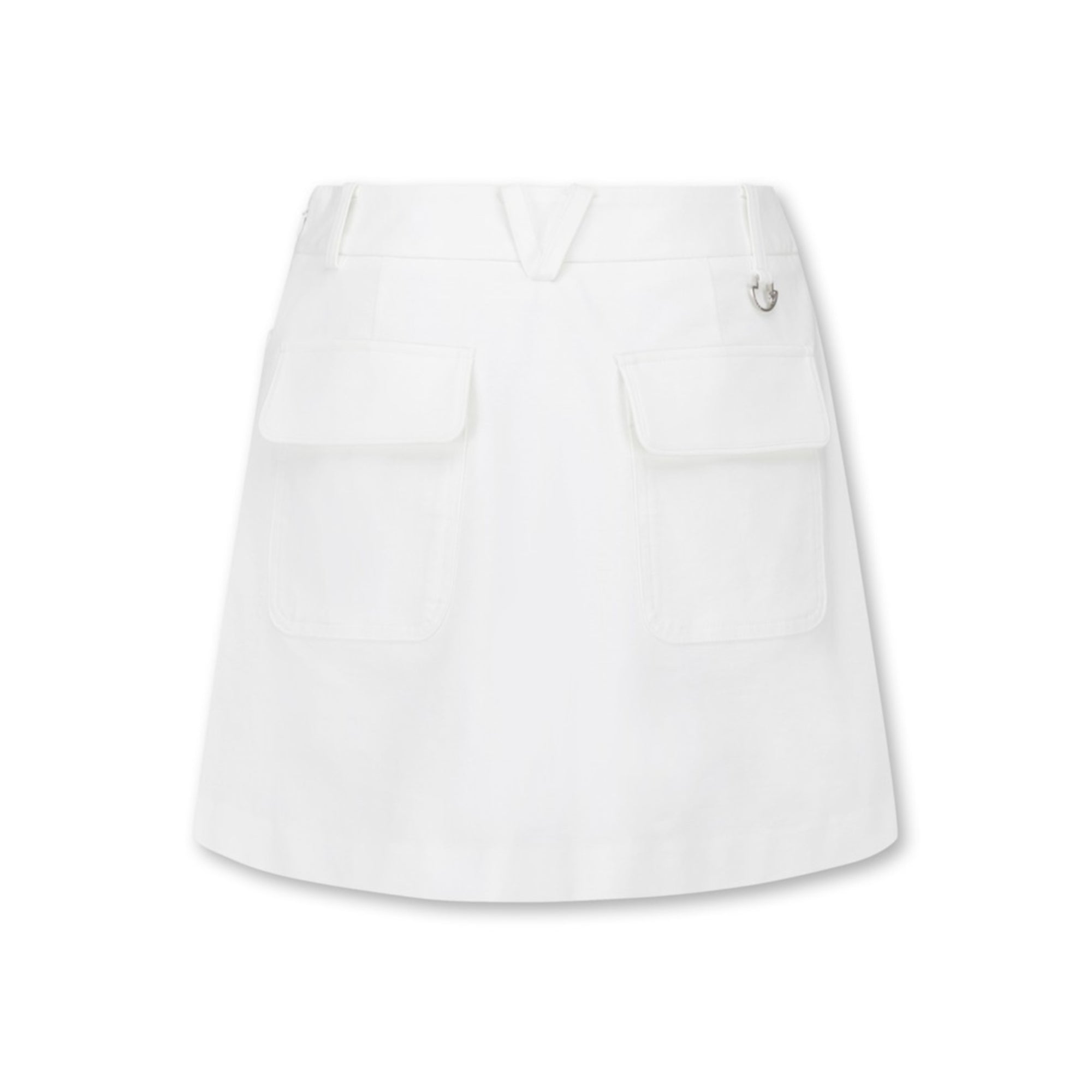 WOMENS プリーツスカート ホワイト/072344350