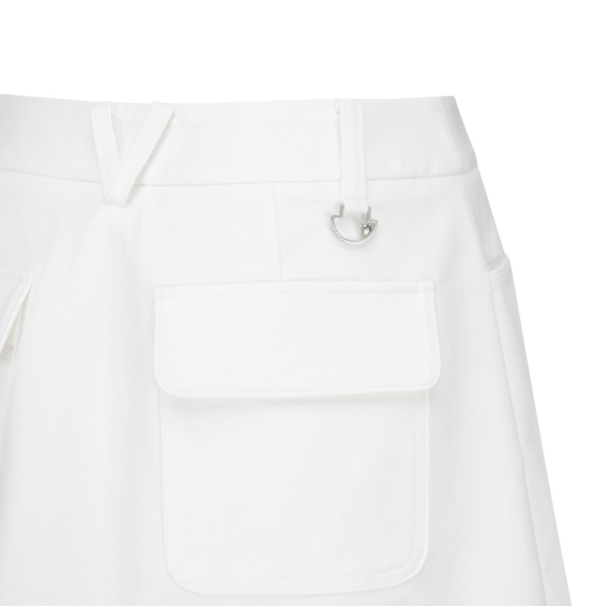 WOMENS プリーツスカート ホワイト/072344350