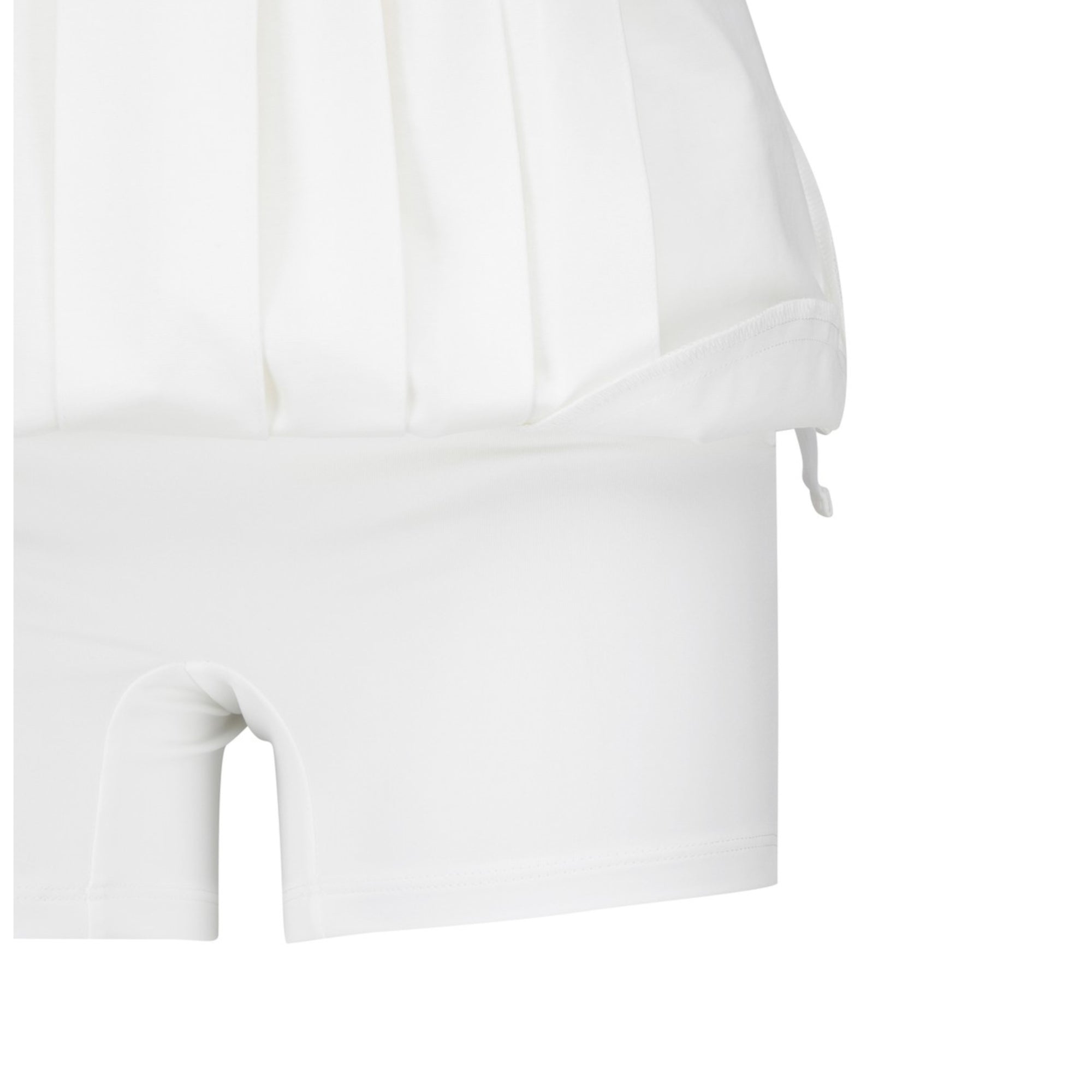 WOMENS プリーツスカート ホワイト/072344350