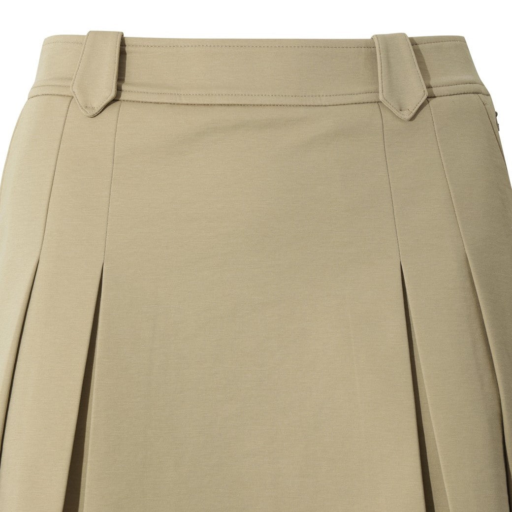 WOMEN ジャージーベーシックスカート ベージュ