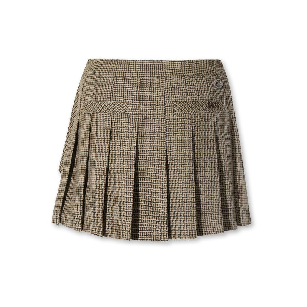 WOMEN ラップスカート ブラウン