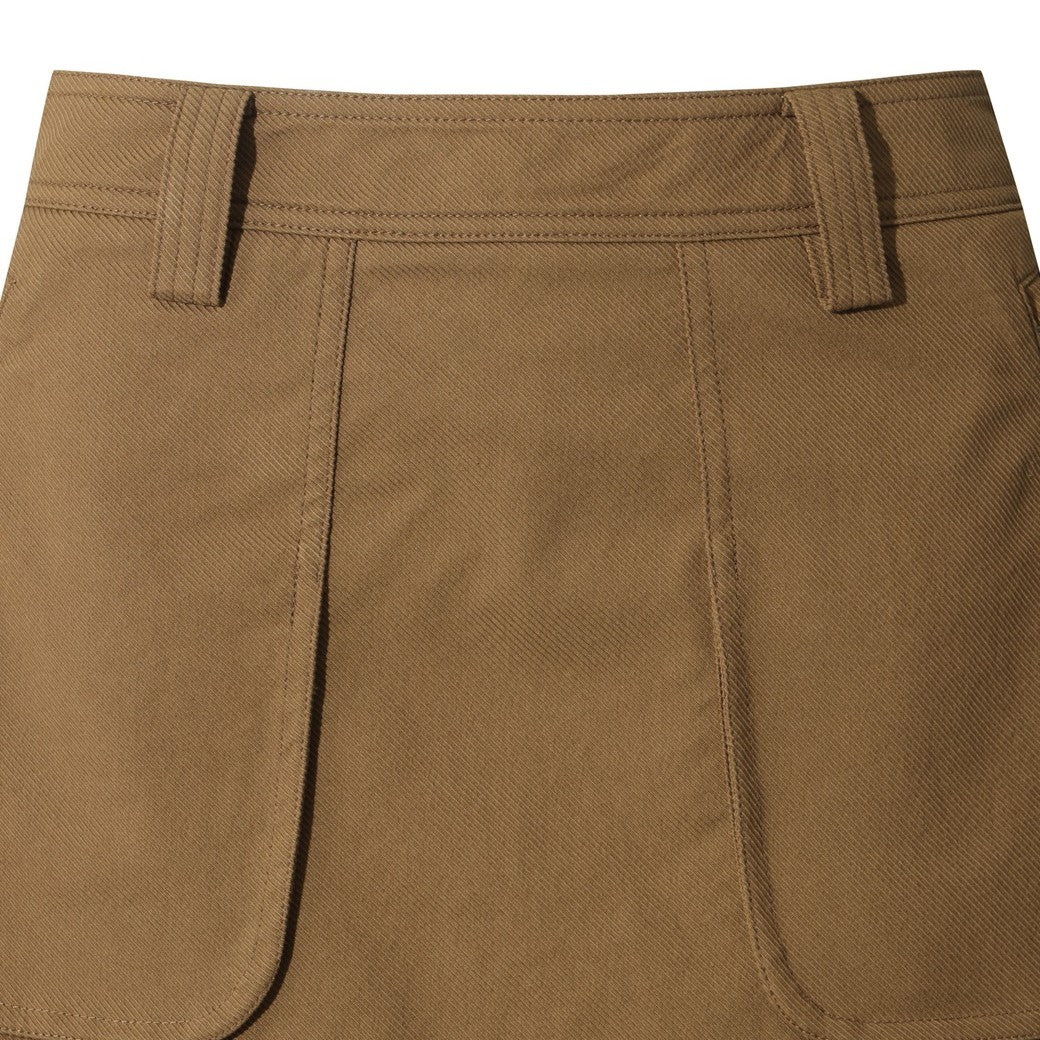 WOMEN ポケットディテールスカート ブラウン