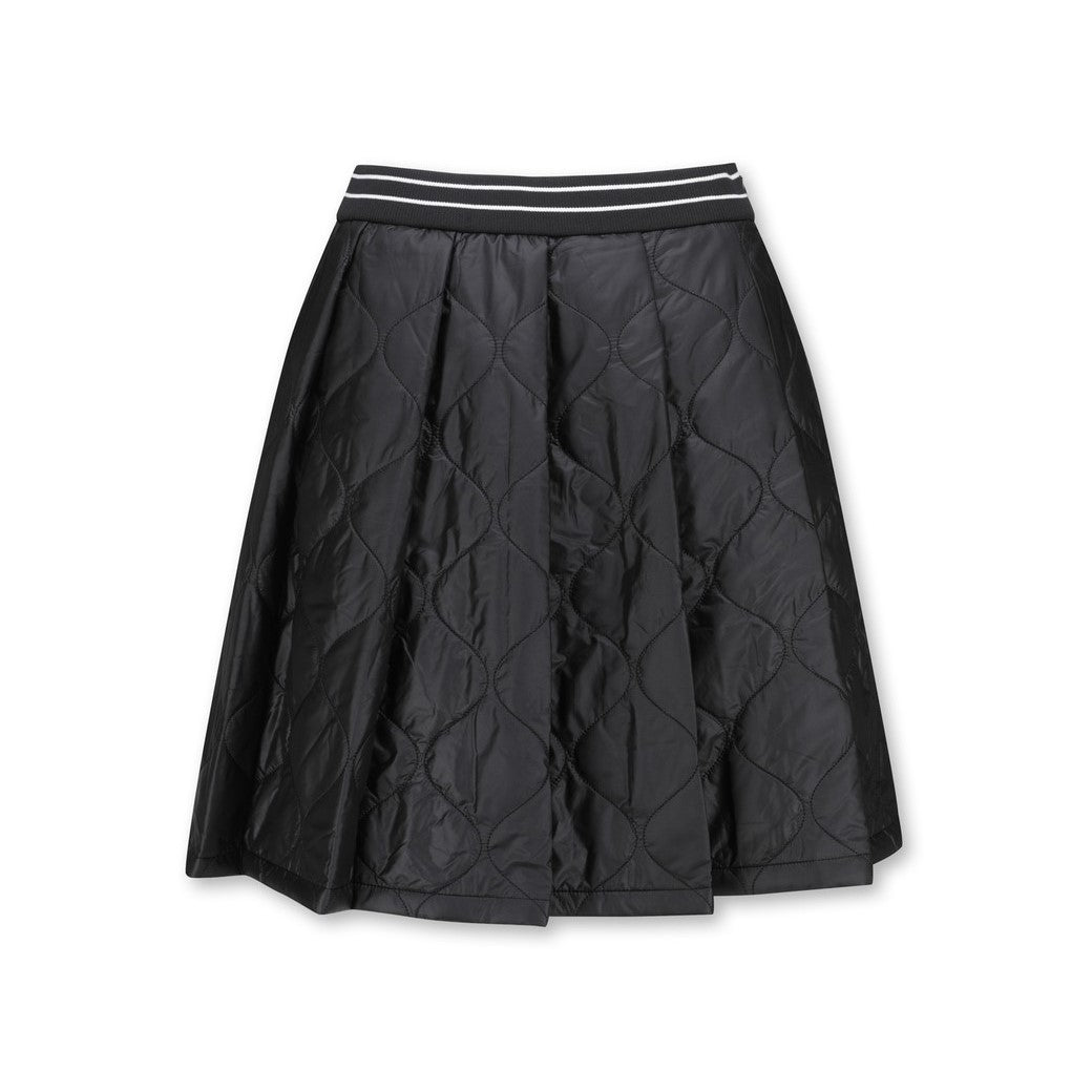 WOMENS ダイヤモンドキルティングキュロットスカート ブラック/072334361