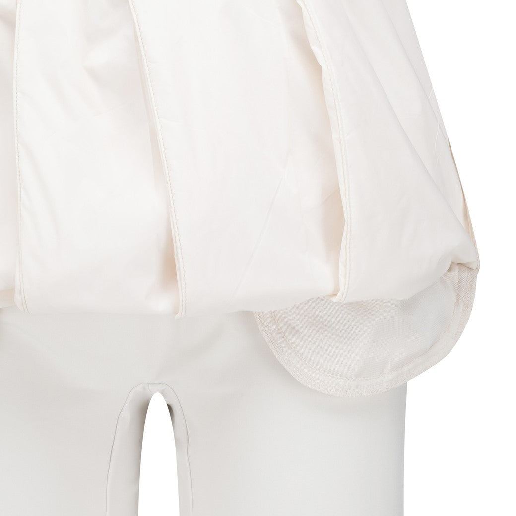 WOMEN ダイヤモンドキルティングキュロットスカート ホワイト