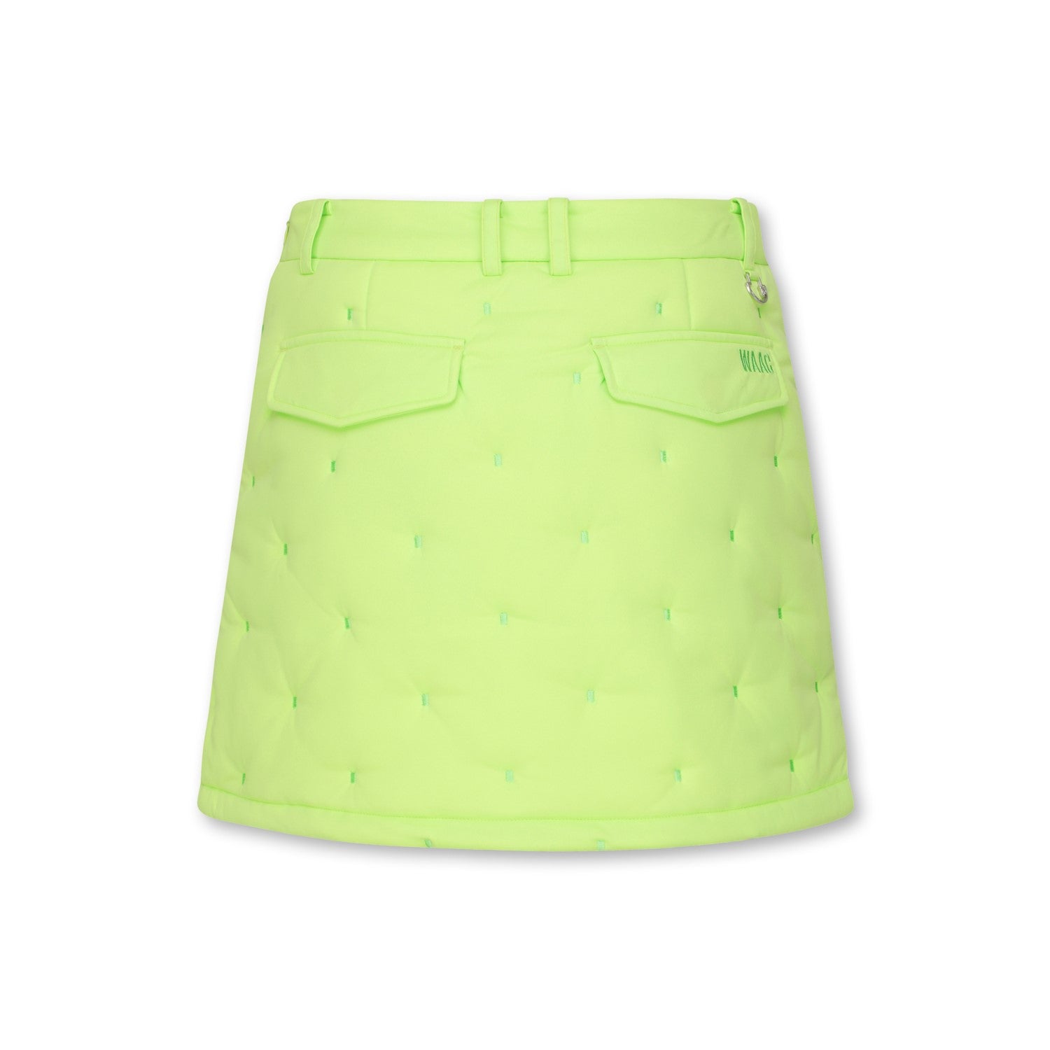 WOMEN Aライン中綿スカート グリーン