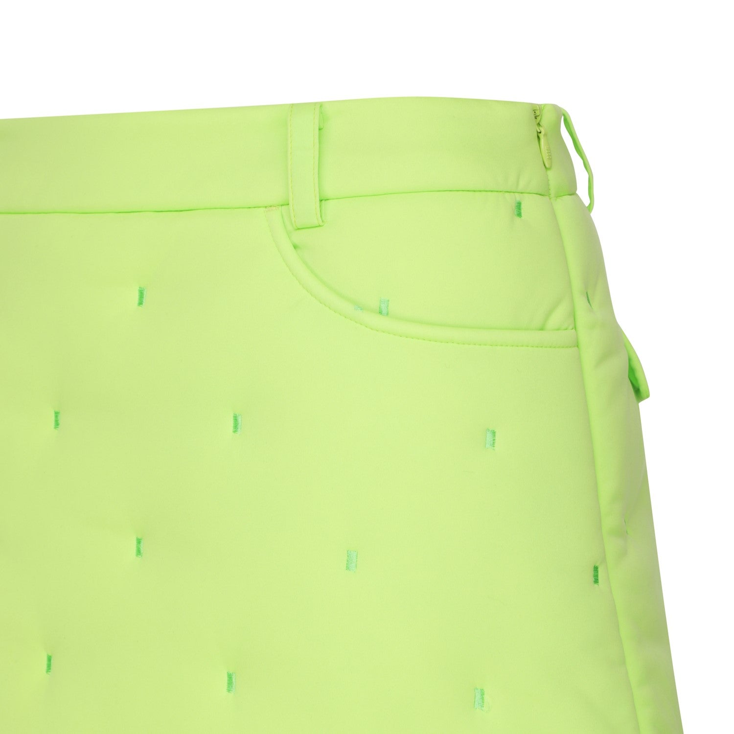 WOMEN Aライン中綿スカート グリーン