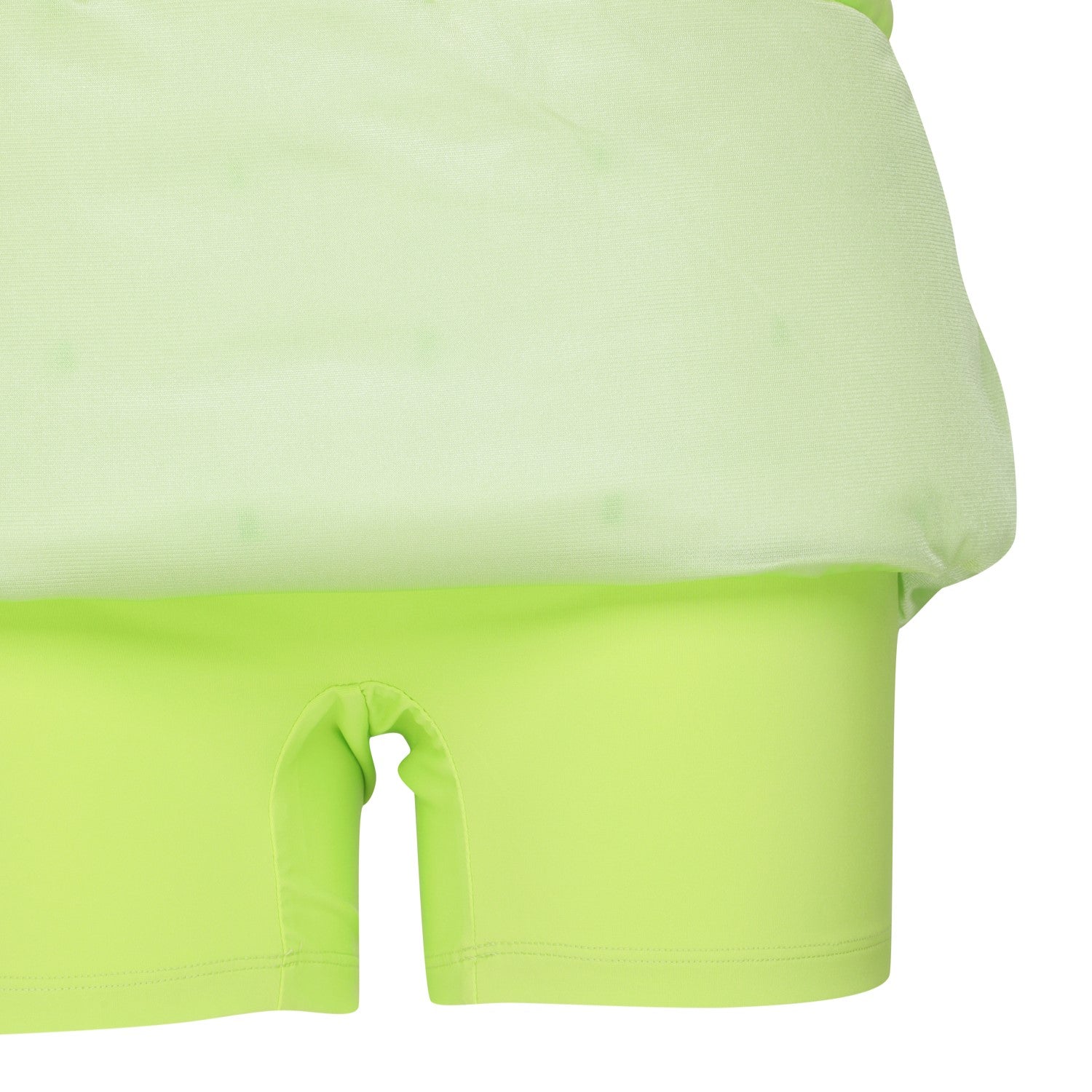 WOMEN Aライン中綿スカート グリーン