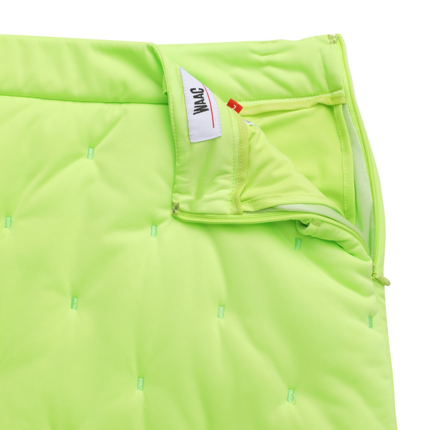 WOMEN Aライン中綿スカート グリーン