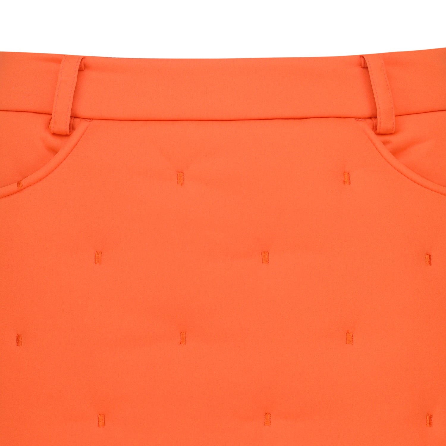 WOMEN Aライン中綿スカート オレンジ