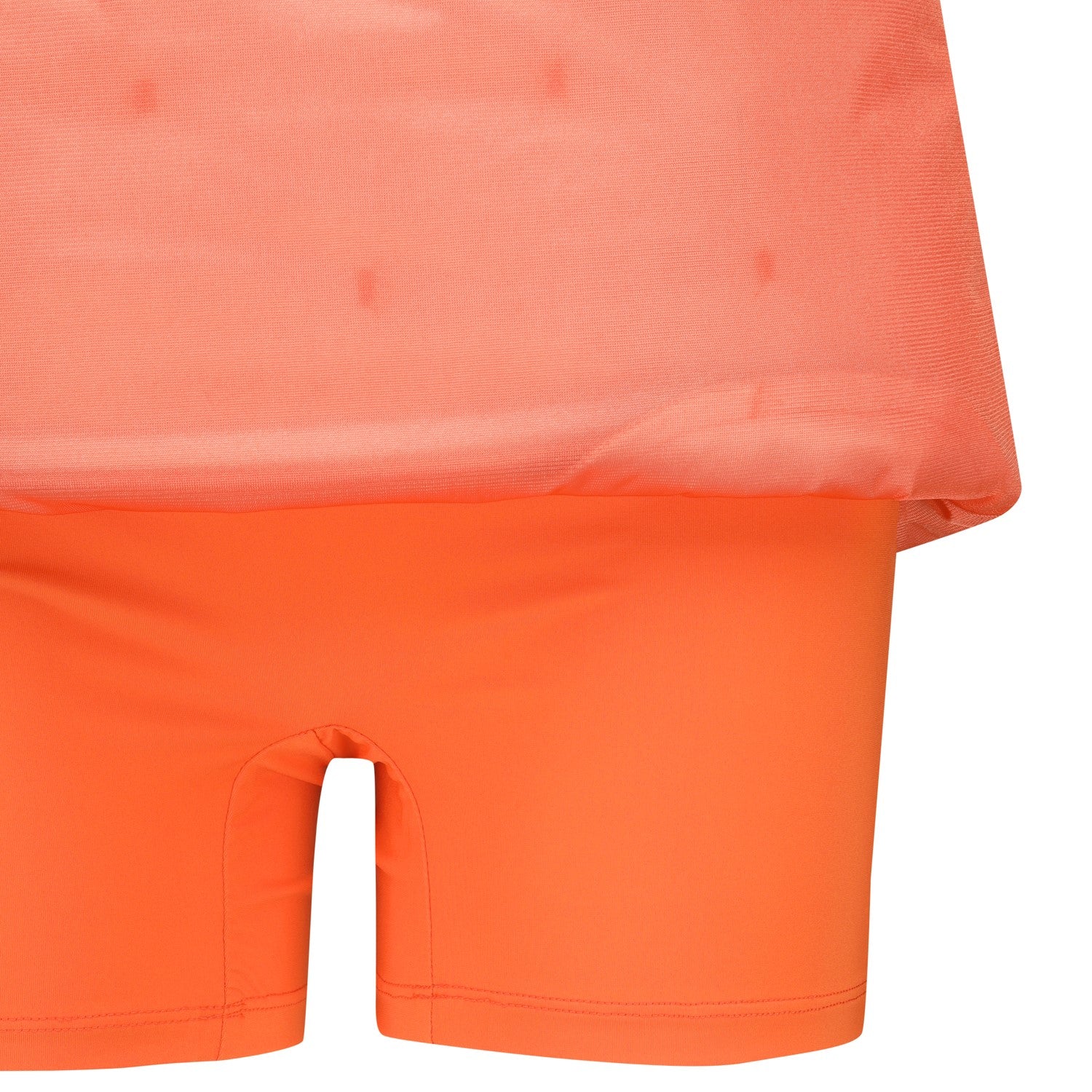 WOMEN Aライン中綿スカート オレンジ