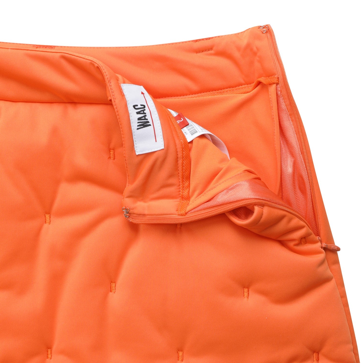 WOMEN Aライン中綿スカート オレンジ