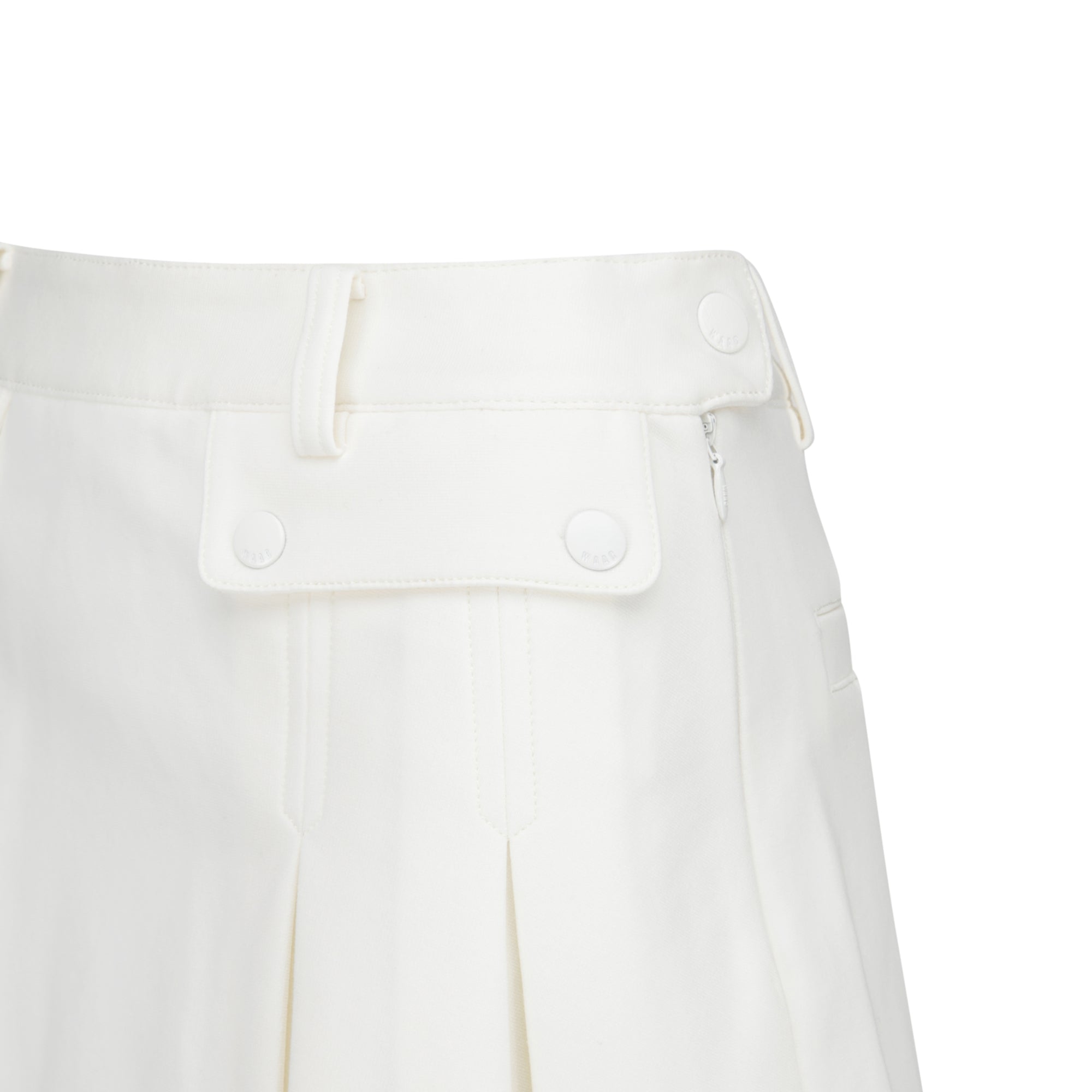 WOMENS ジャージプリーツスカート アイボリー/072344360