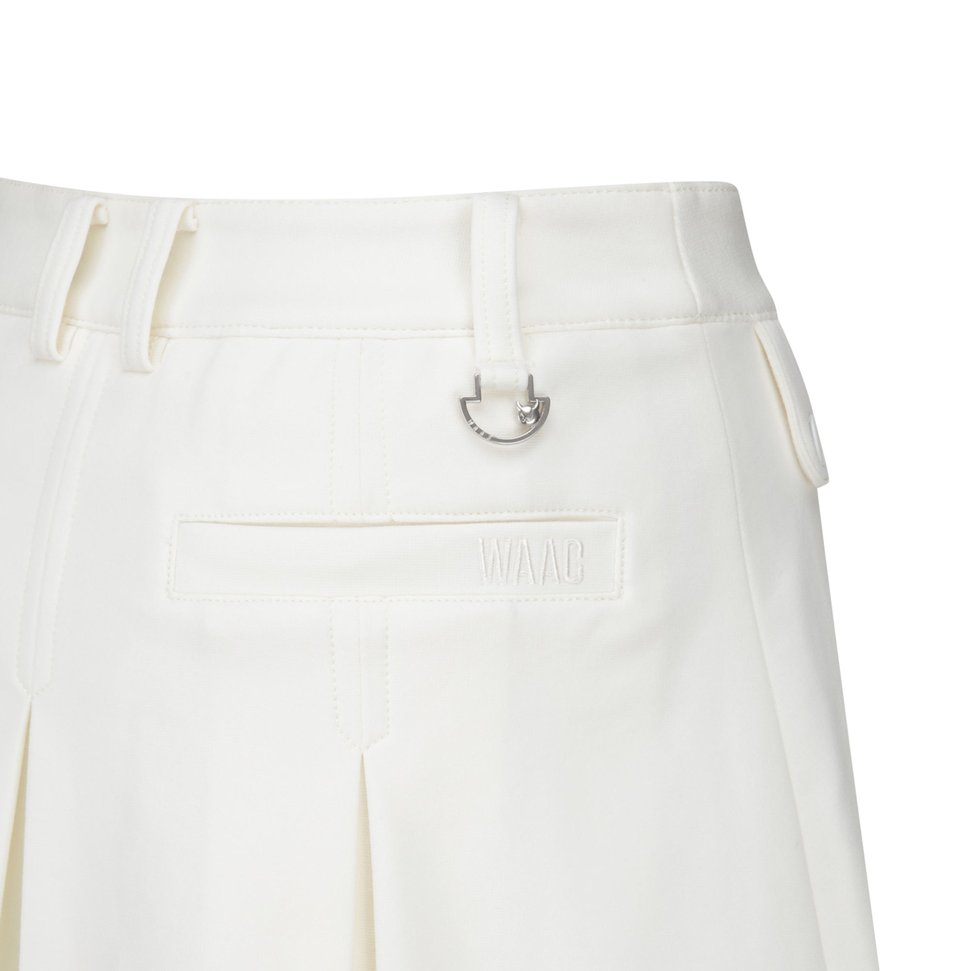 WOMENS ジャージプリーツスカート アイボリー/072344360