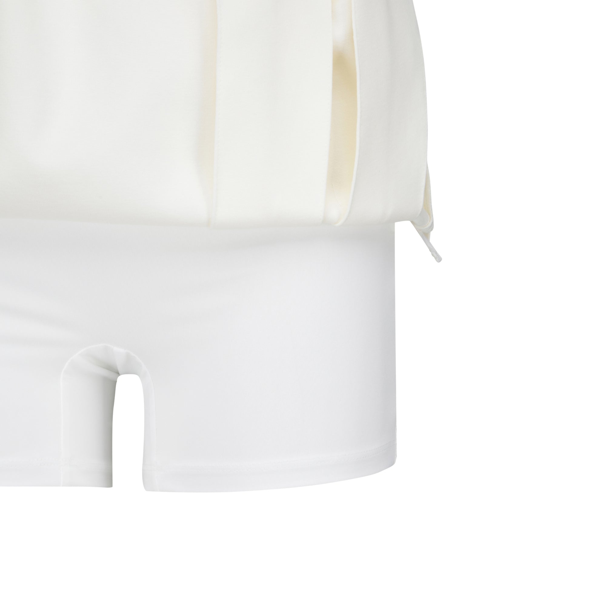 WOMENS ジャージプリーツスカート アイボリー/072344360