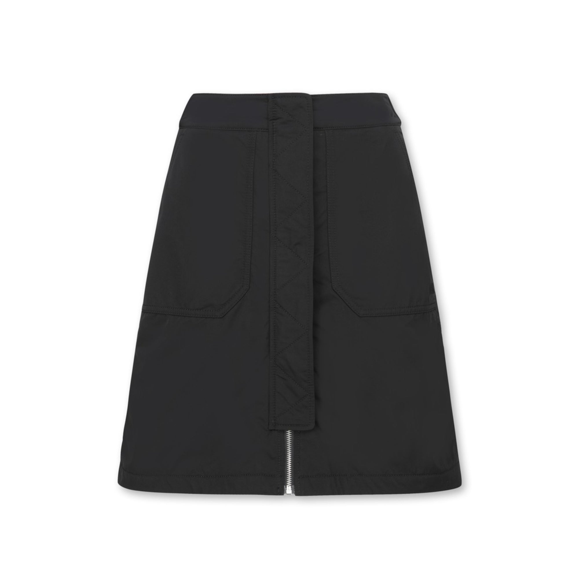 WOMEN フリースライニングスカート ブラック