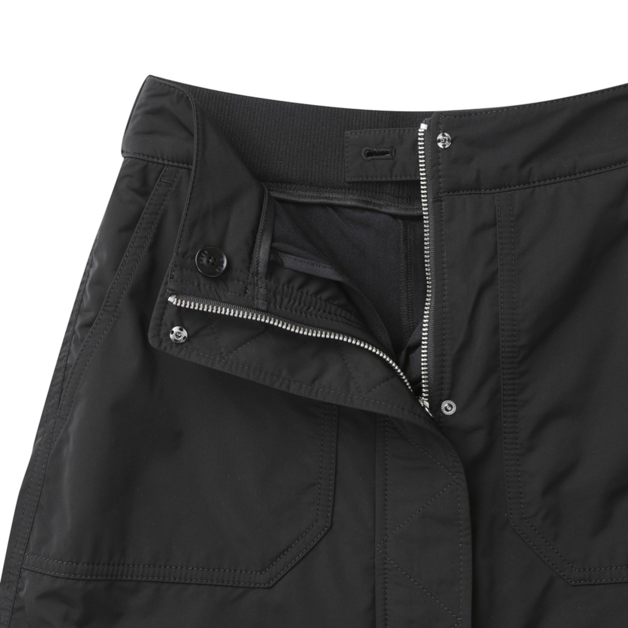 WOMEN フリースライニングスカート ブラック