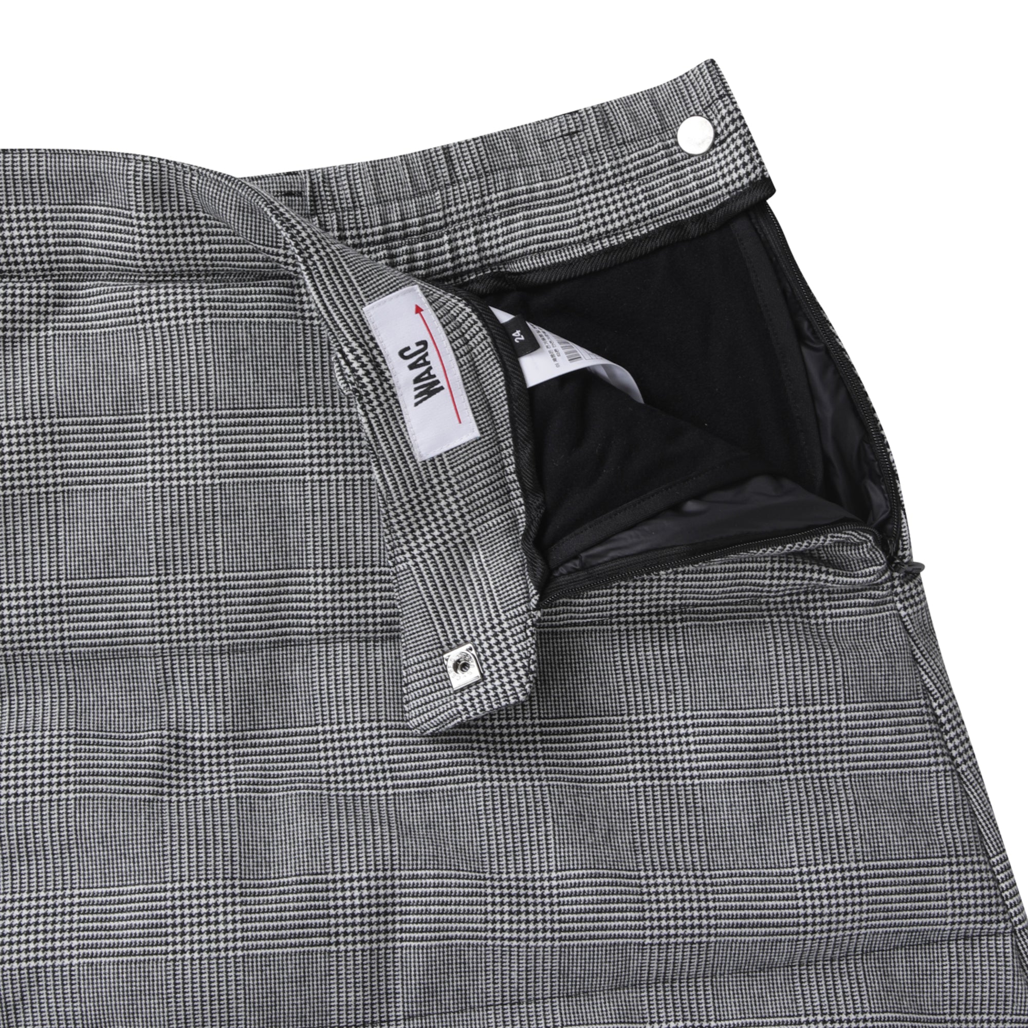 WOMEN パターンダウンスカート ブラック