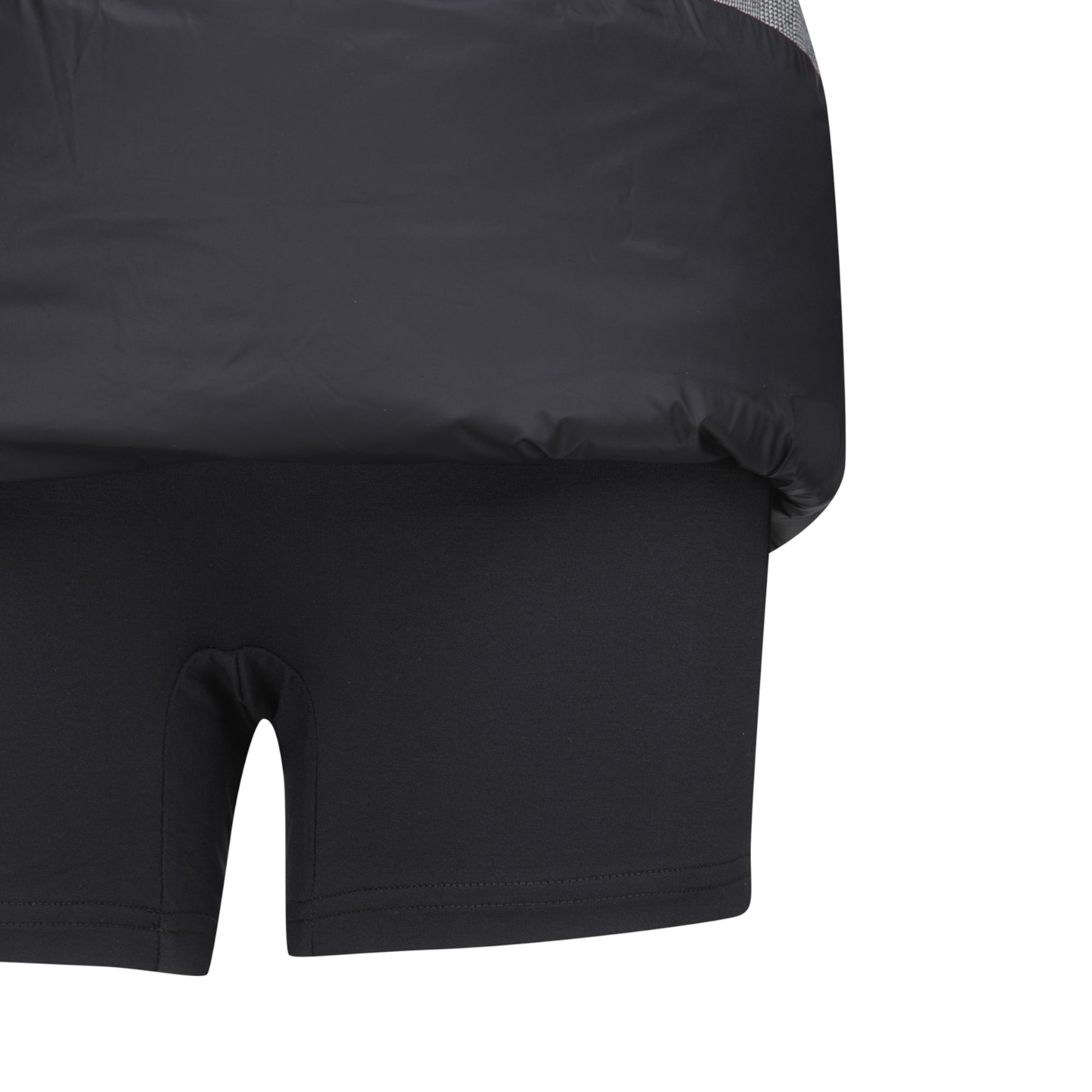 WOMEN パターンダウンスカート ブラック