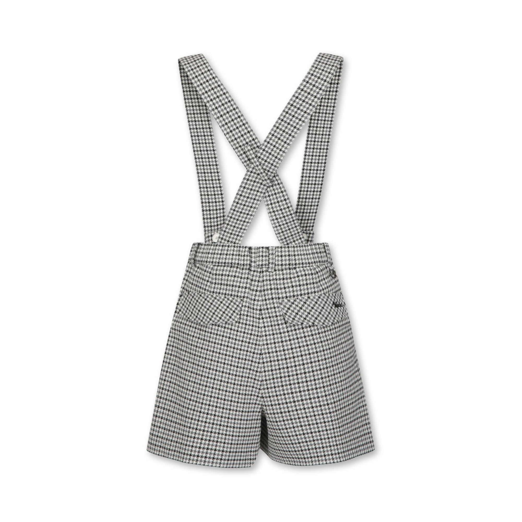 【24AW】WOMENS サスペンダーショートパンツ グレー/072344450