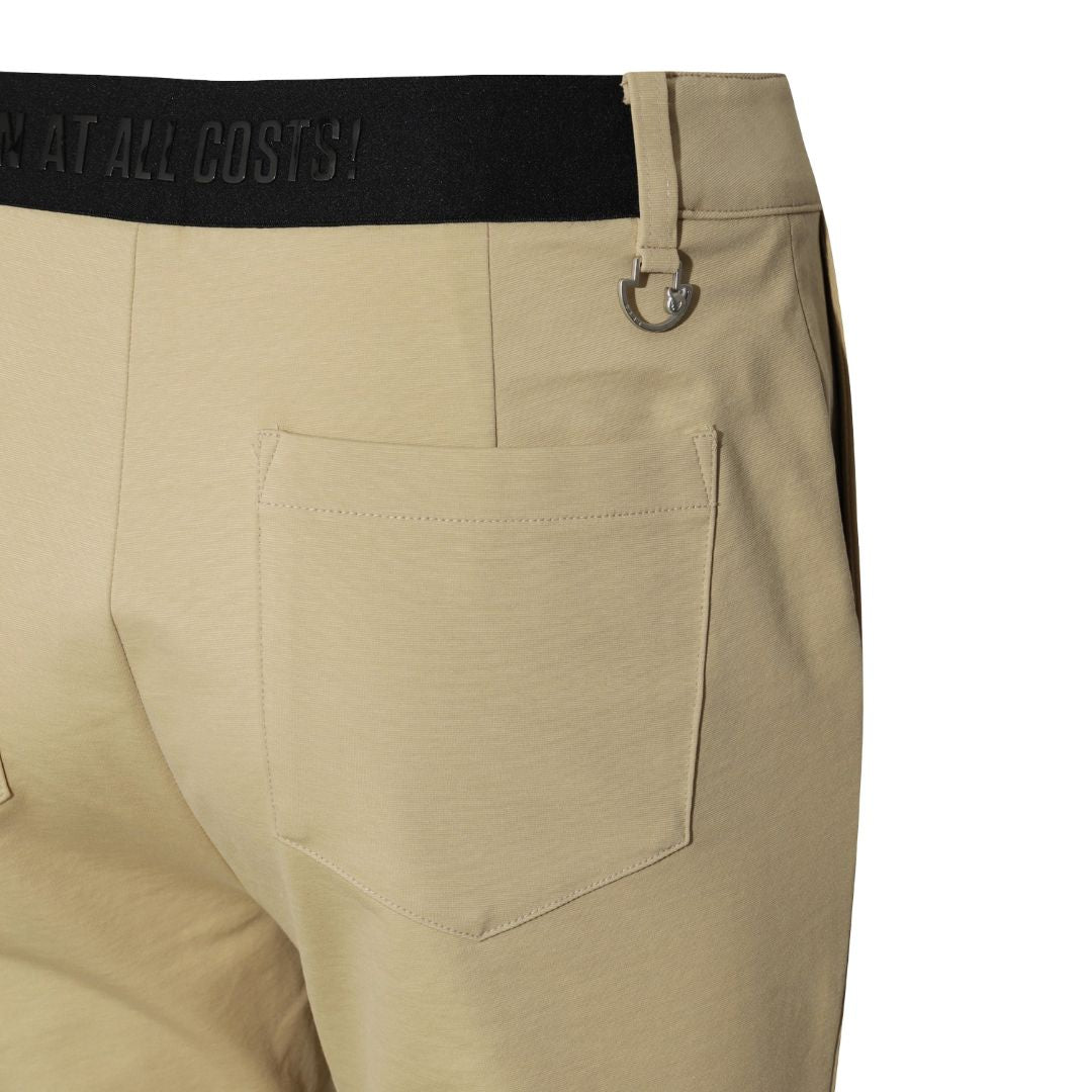 WOMEN スリムカット ストレッチパンツ ベージュ
