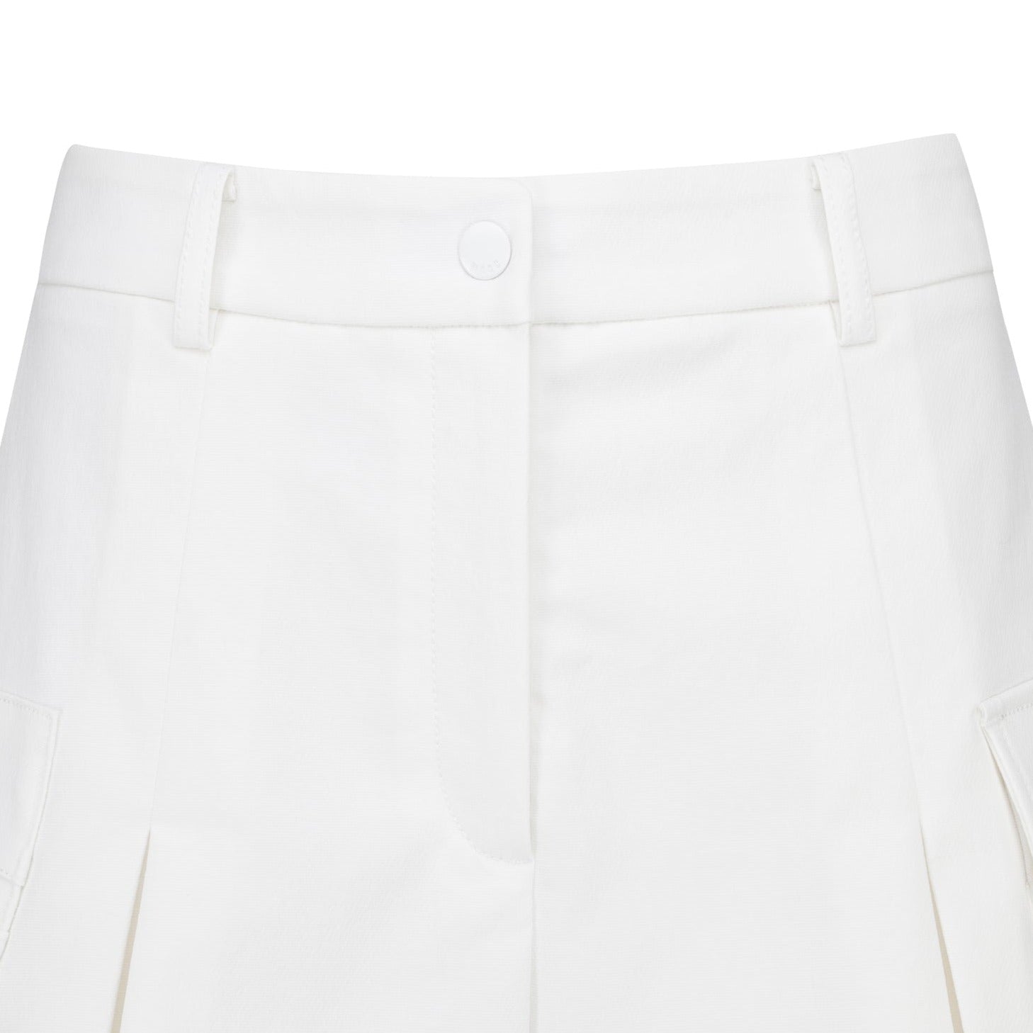 WOMENS カーゴハーフパンツ ホワイト/072342362