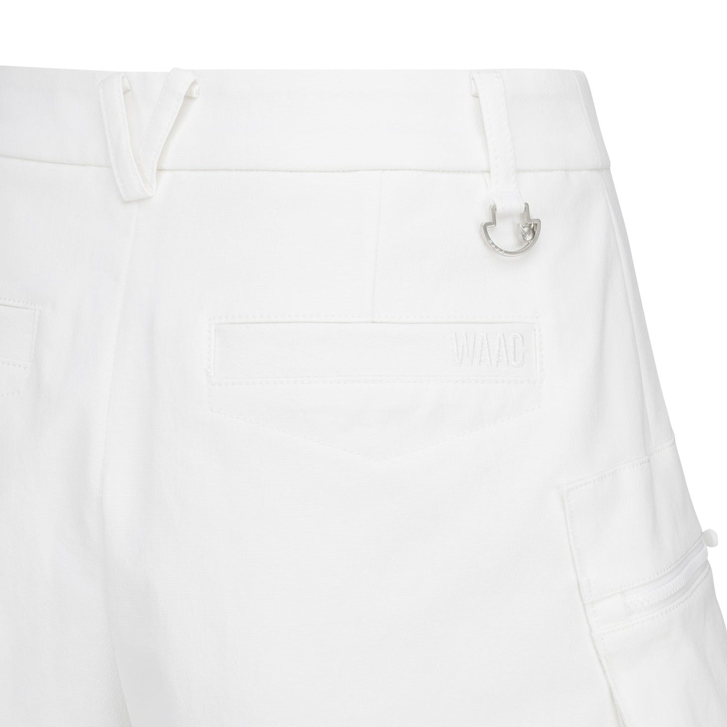 WOMENS カーゴハーフパンツ ホワイト/072342362