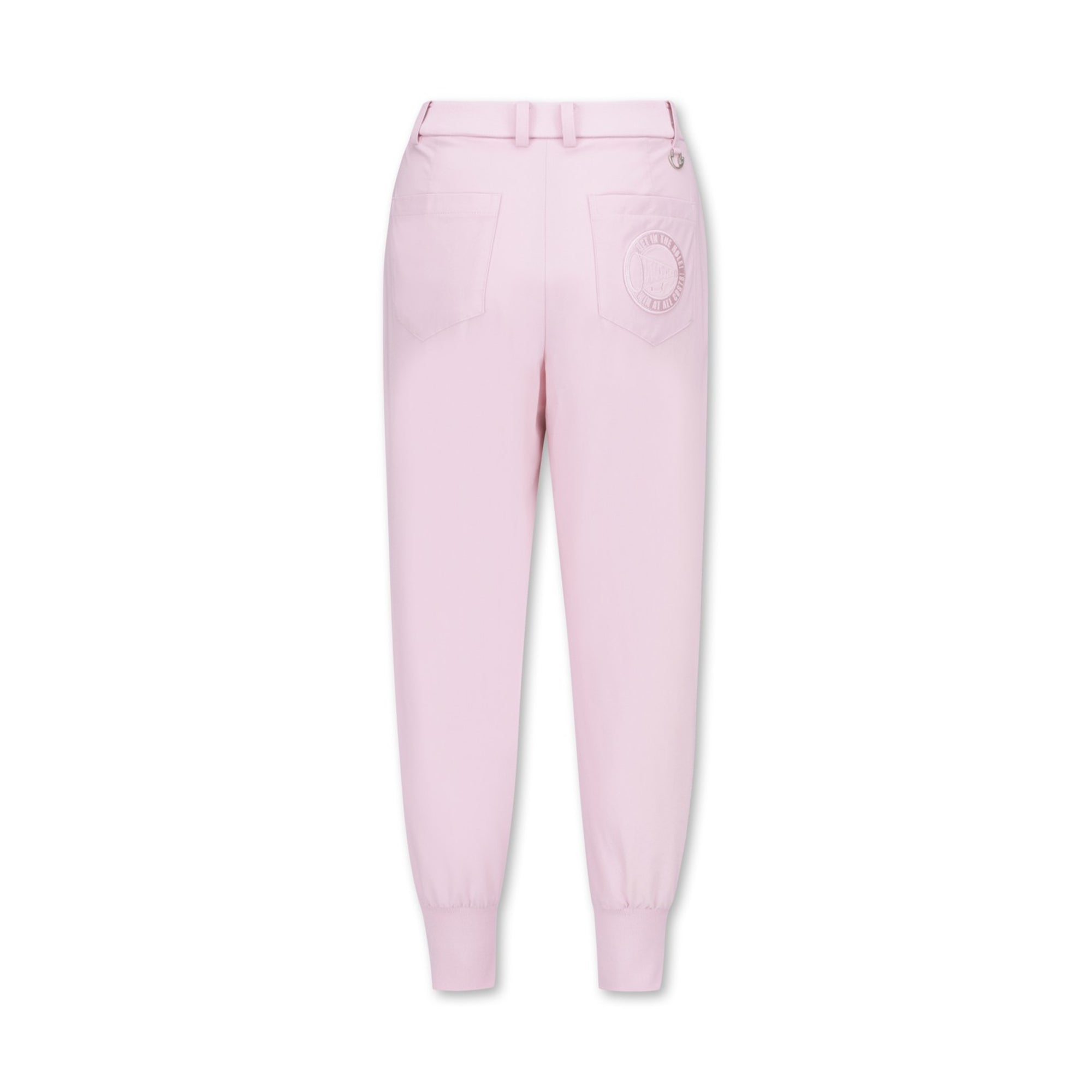 WOMEN ストレッチジョガーパンツ ピンク