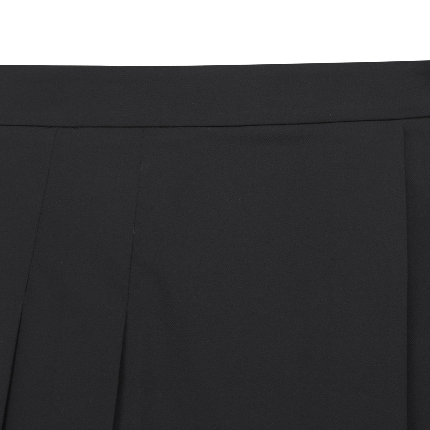 WOMENS プリーツカーゴショートパンツ ブラック/072342363