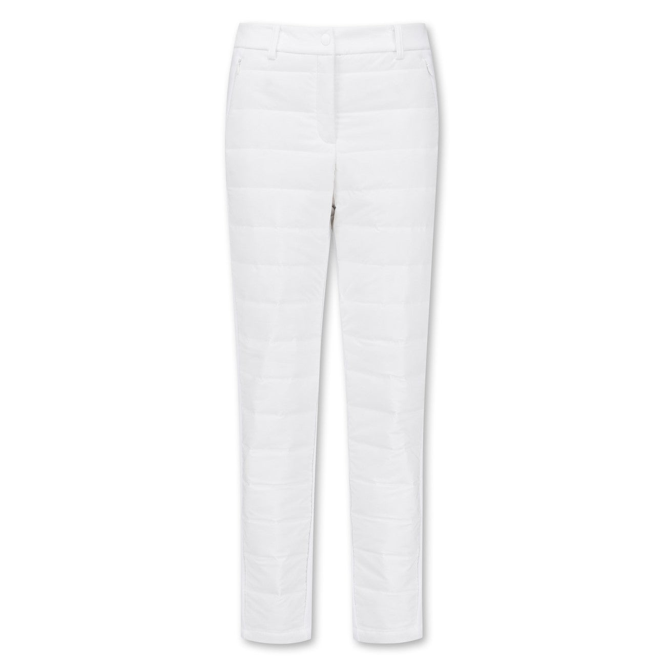 WOMEN スリムフィットダウンパンツ アイボリー