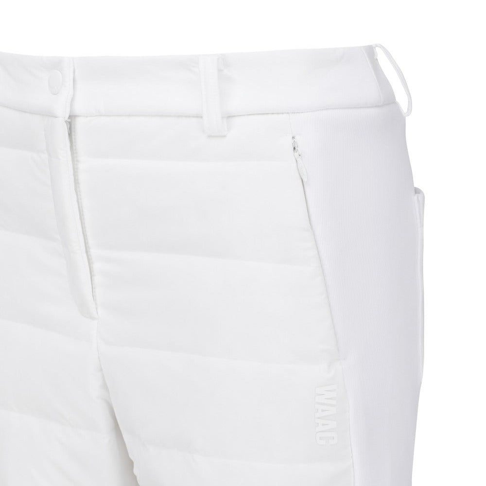 WOMEN スリムフィットダウンパンツ アイボリー