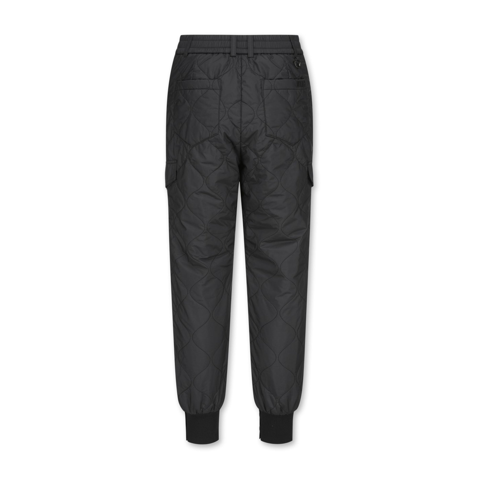 WOMENS キルティングジョガーパンツ ブラック/072344460
