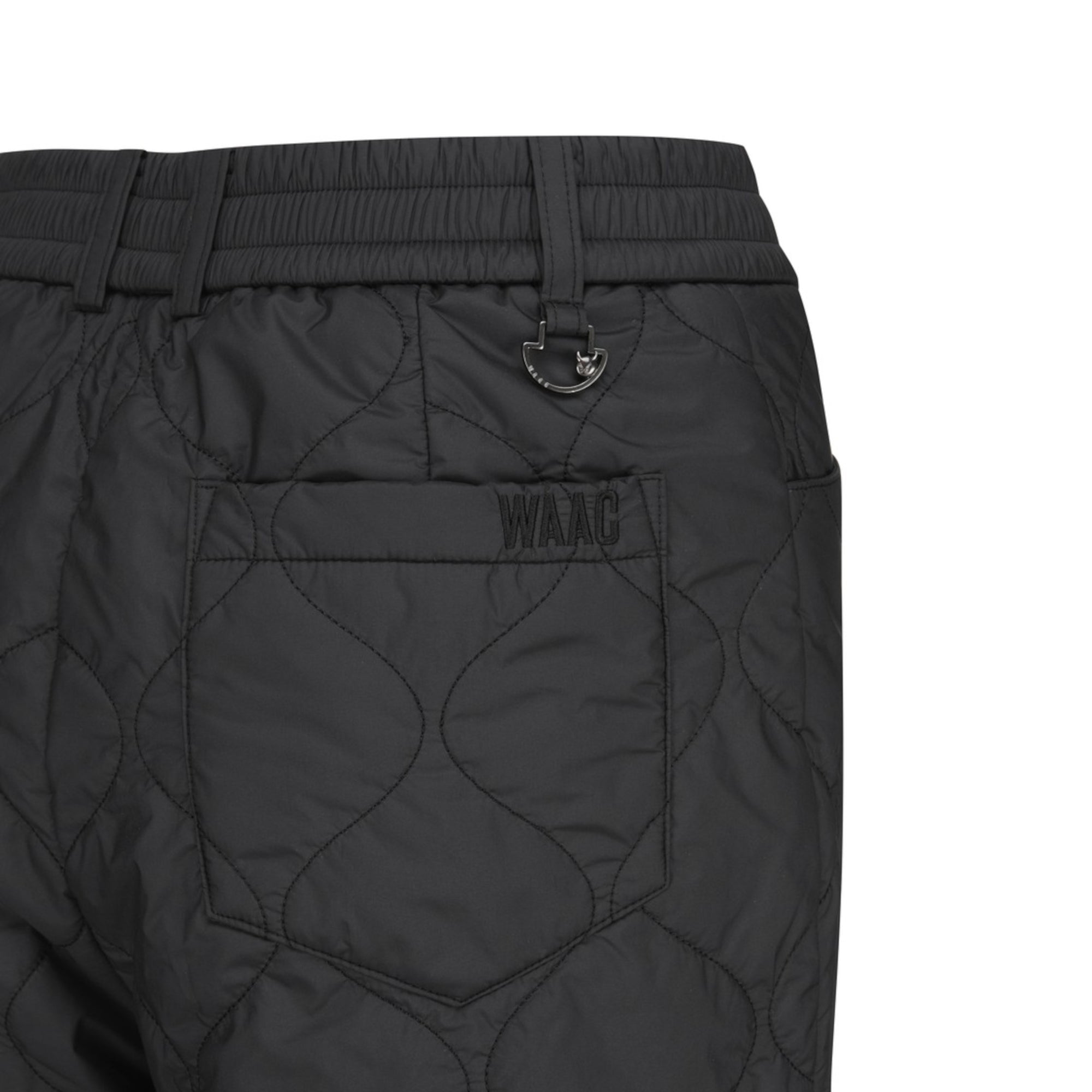 WOMENS キルティングジョガーパンツ ブラック/072344460