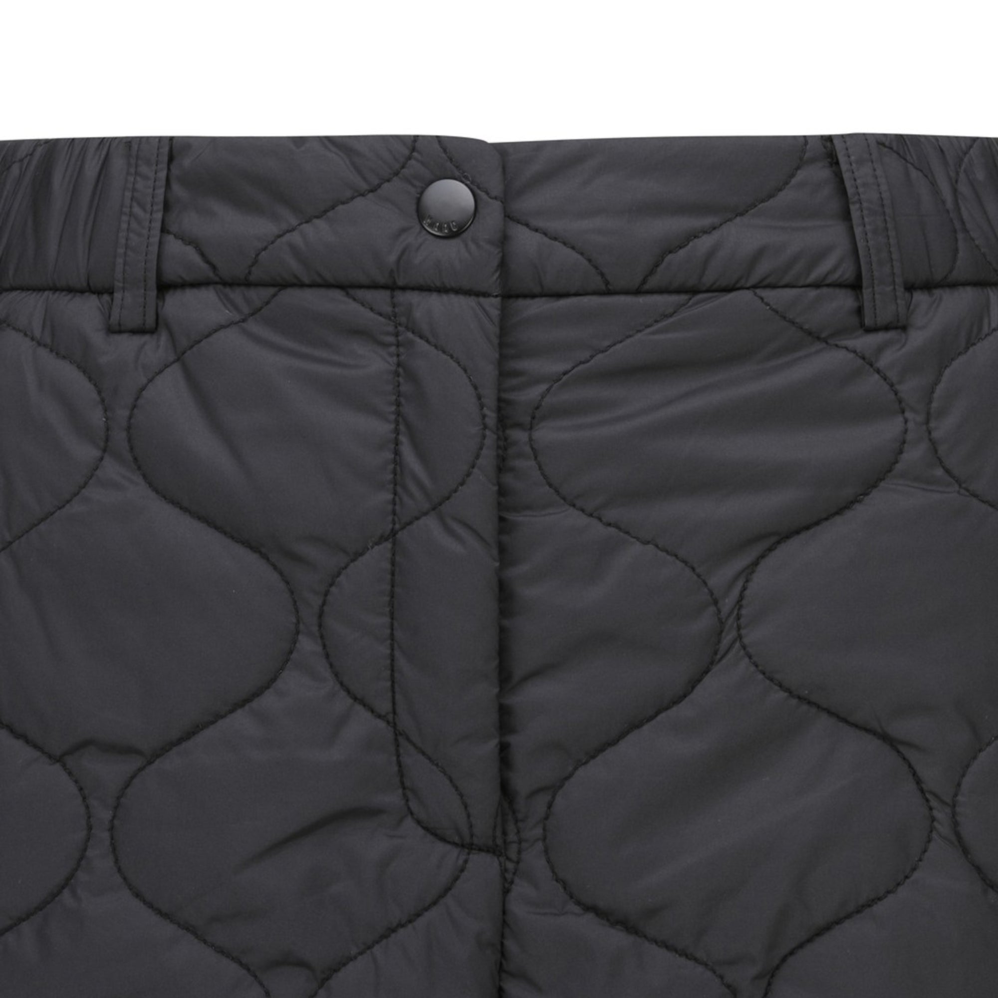 WOMEN パディングショートパンツ ブラック