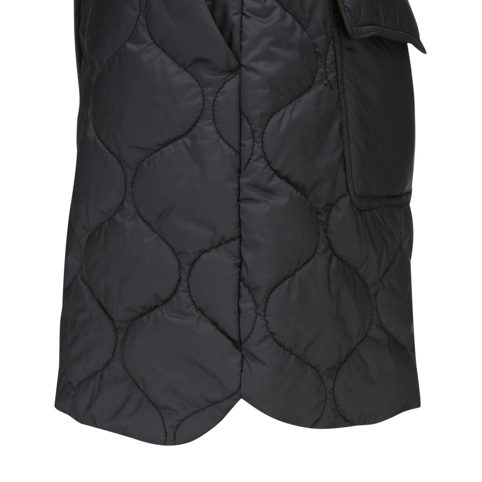 WOMEN パディングショートパンツ ブラック