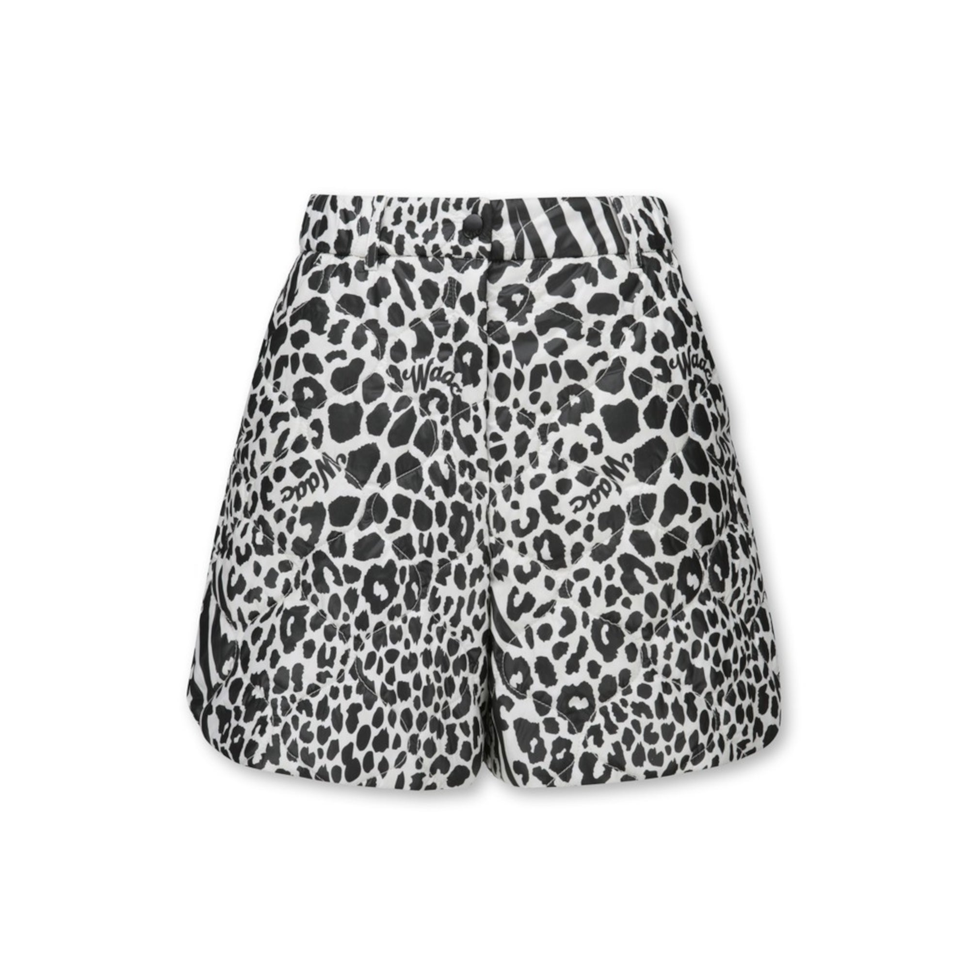 WOMEN パディングショートパンツ ホワイト