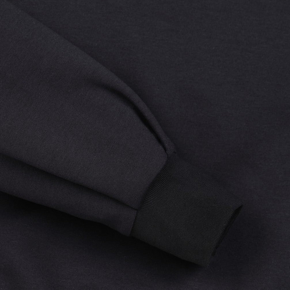 WOMENS ハーフジップスウェット ブラック/072342053